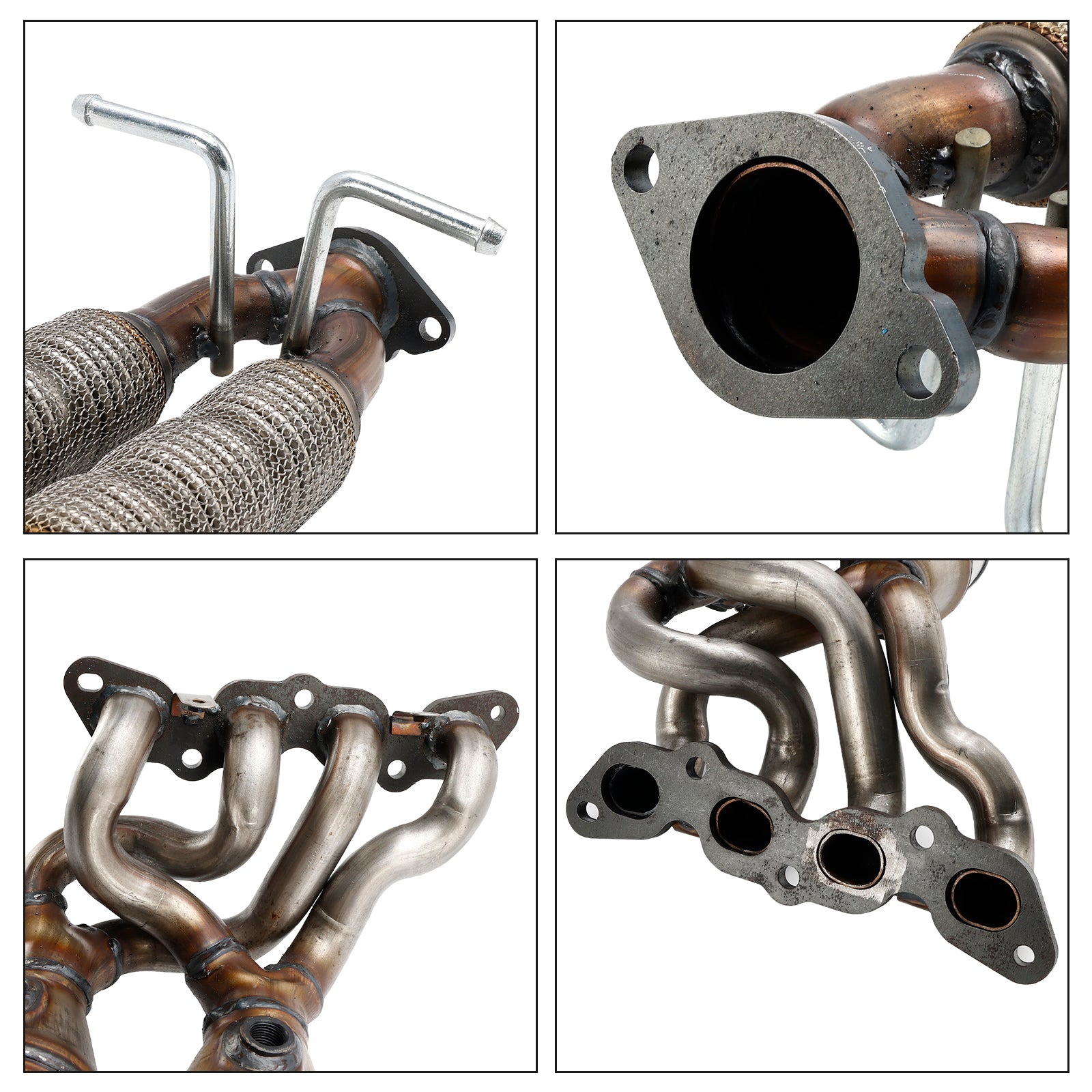 04/2005-03/2007 FORD FOCUS II Saloon (DB_, FCH, DH) 1.6 Ti Saloon Petrol Catalytic Converter Type Approved + Fitting Kit 1319161 1326272