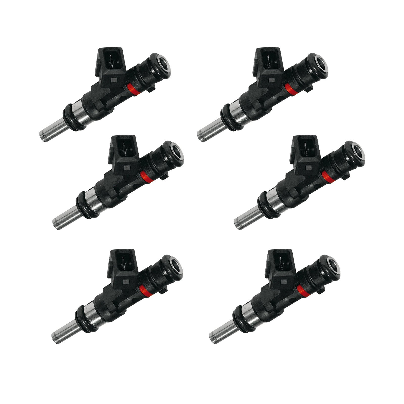 2007-2009 For Porsche 911 997 3.6 GT2 6Pcs Fuel Injector 99760513201 0280158123