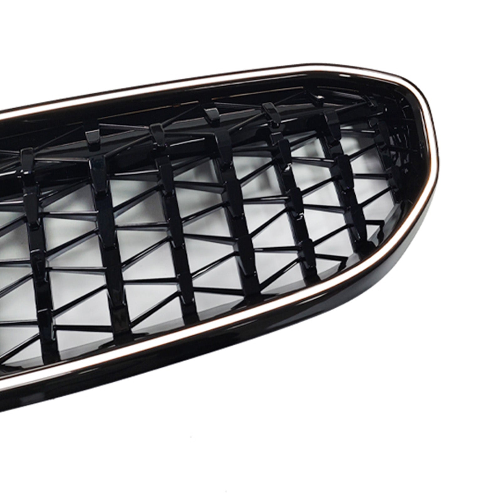 2019-2022 Fit BMW 3 Series G20 Diamond Kidney Grille Grill 51138072085 Black
