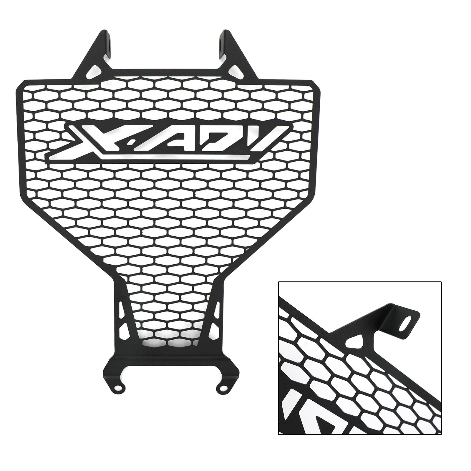 Radiator Guard Protector Radiator Cover Black For Honda X-Adv 750 21+ 2022