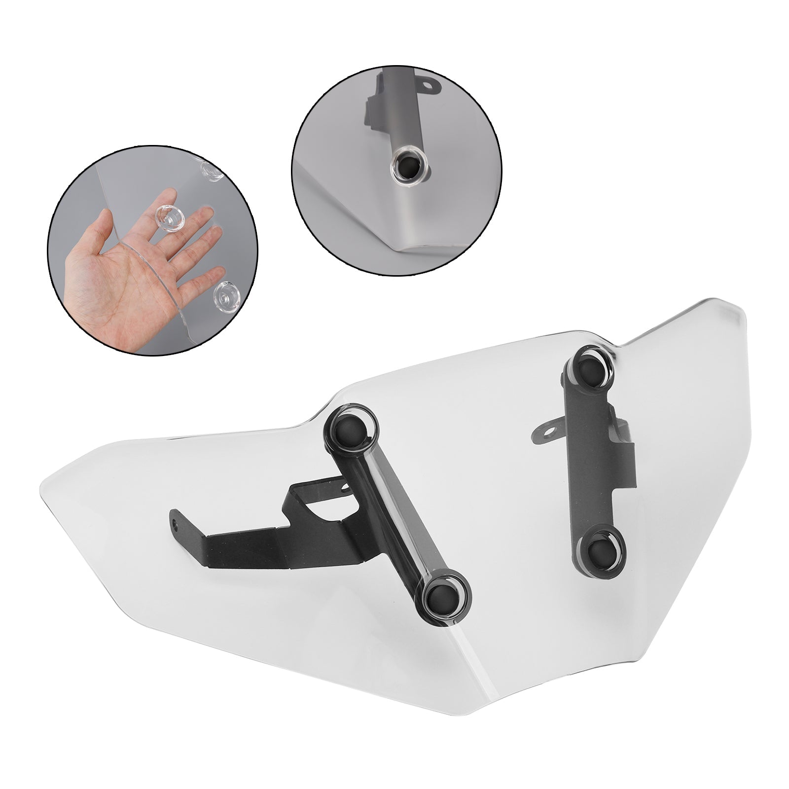 Motorcycle Windshield WindScreen Fairing fit for Yamaha MT-07 2025-2026