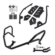 2022-2025 Honda Adv350 Crash Bar Upper+Lower Engine Guard Frame Fit Black