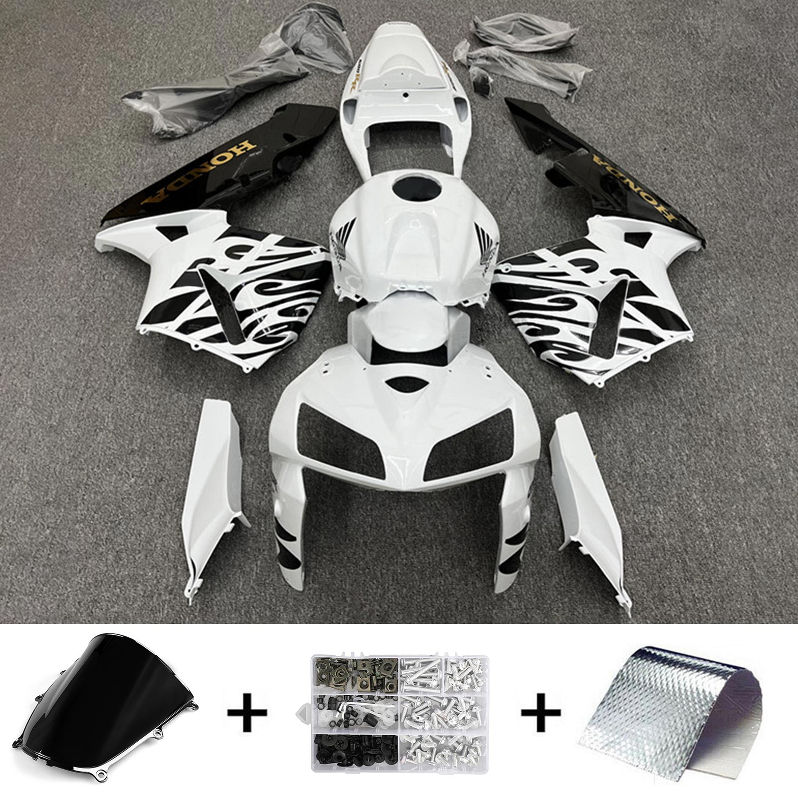 2005-2006 Honda CBR600RR F5 Fairing Kit Bodywork Plastic ABS