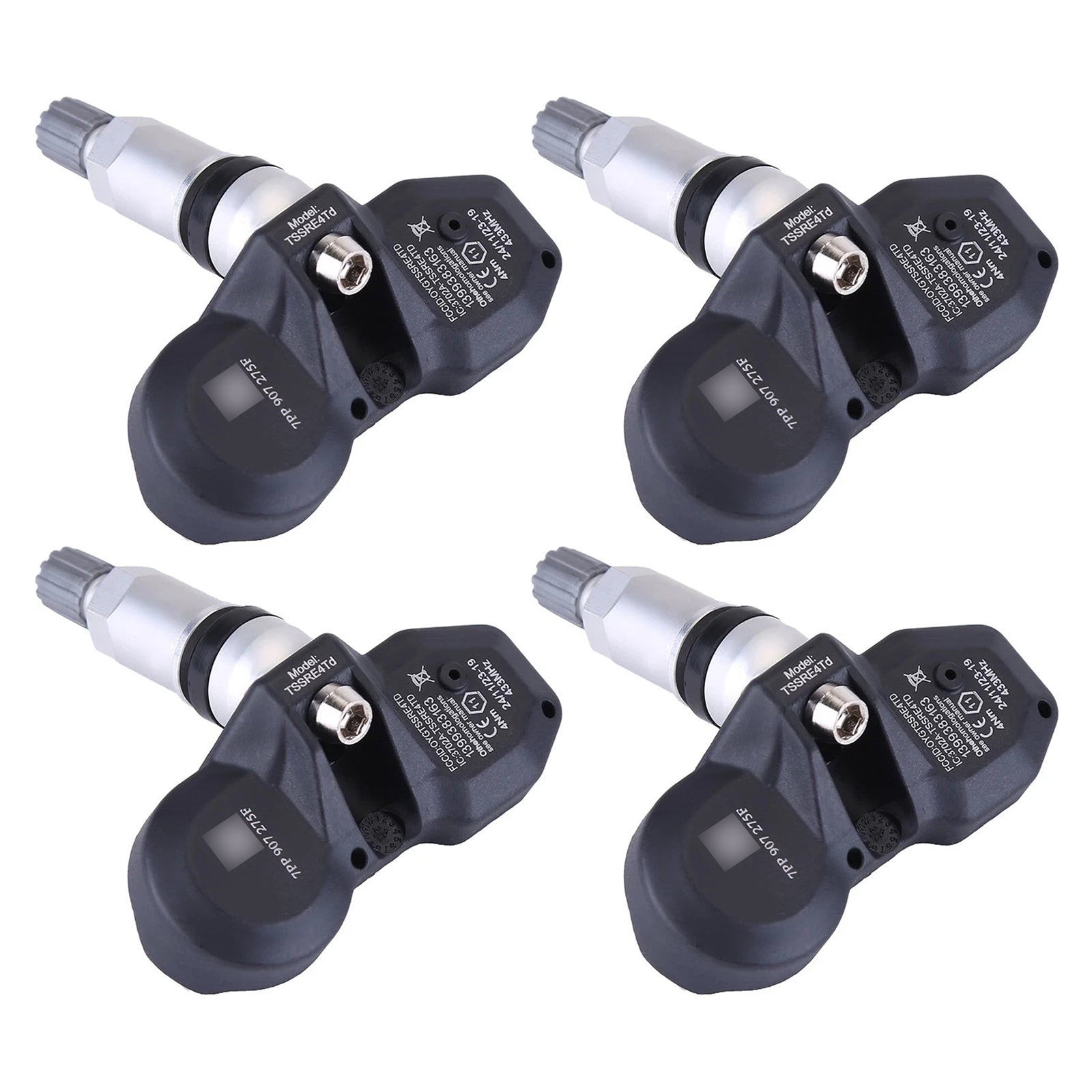 4X TPMS Tire Pressure Sensor For Audi A4 A6 A8 Q7 R8 Porsche Ferrari 7PP907275F