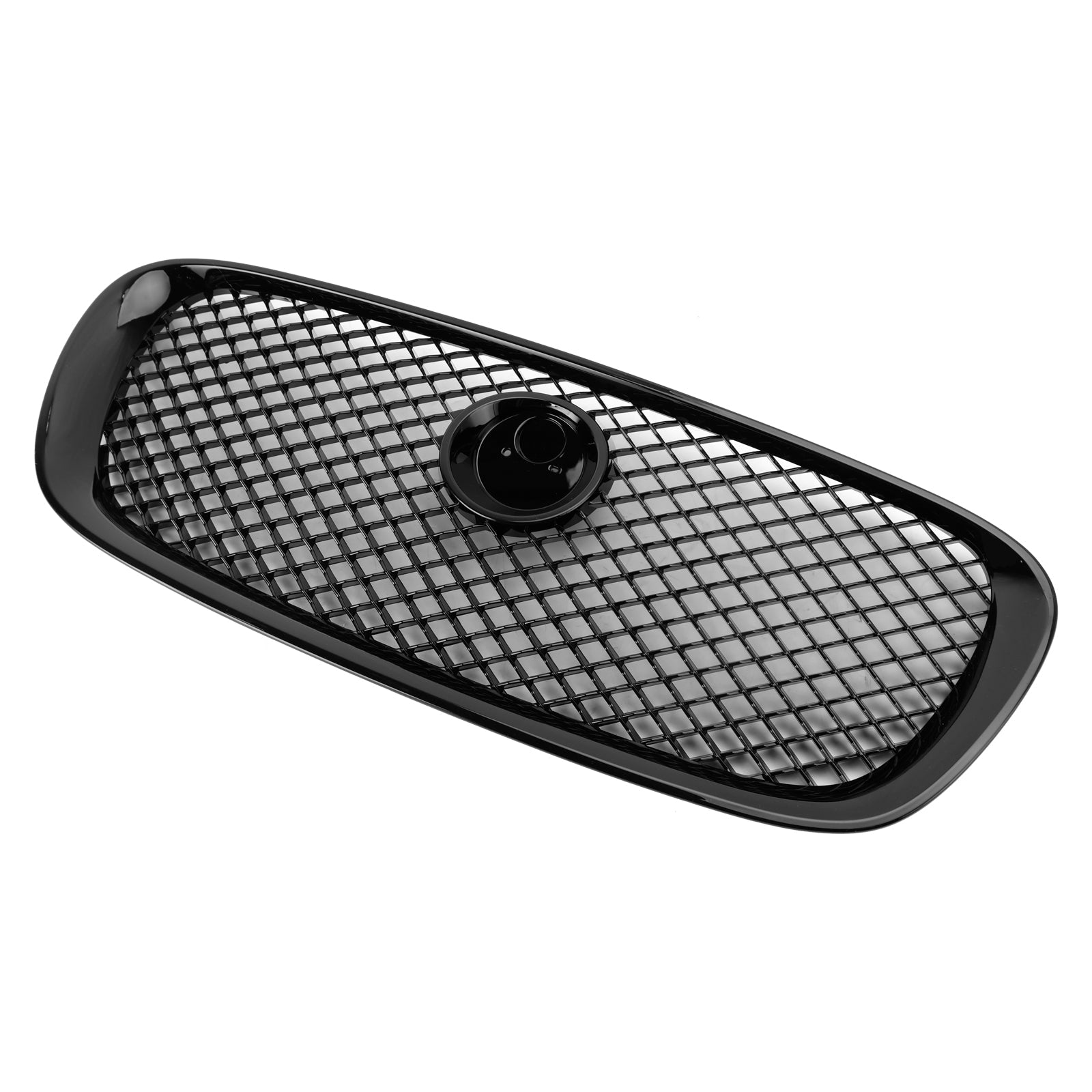 2008-2011 Jaguar XF XF-R Style Front Bumper Grill Grille Gloss Black