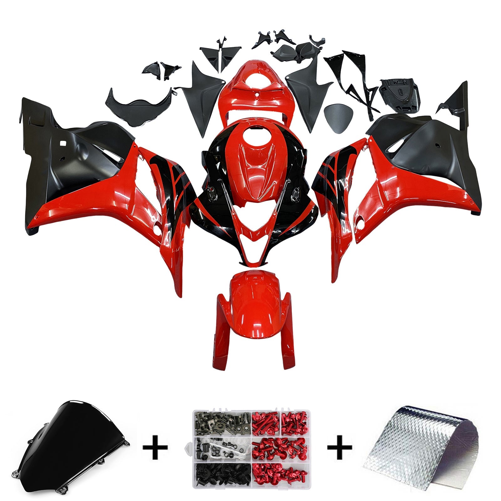 Injection Fairing Kit Bodywork Plastic ABS fit For Honda CBR600RR 2009-2012