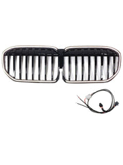 2019-2022 BMW 7 Series G11 G12 Single Slat Gloss Black Front Grill Grille Fit