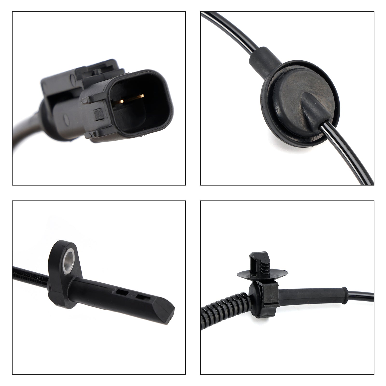 4PCS Front&Rear Side ABS Wheel Speed Sensor For Chevy Traverse 3.6L 2009-2017