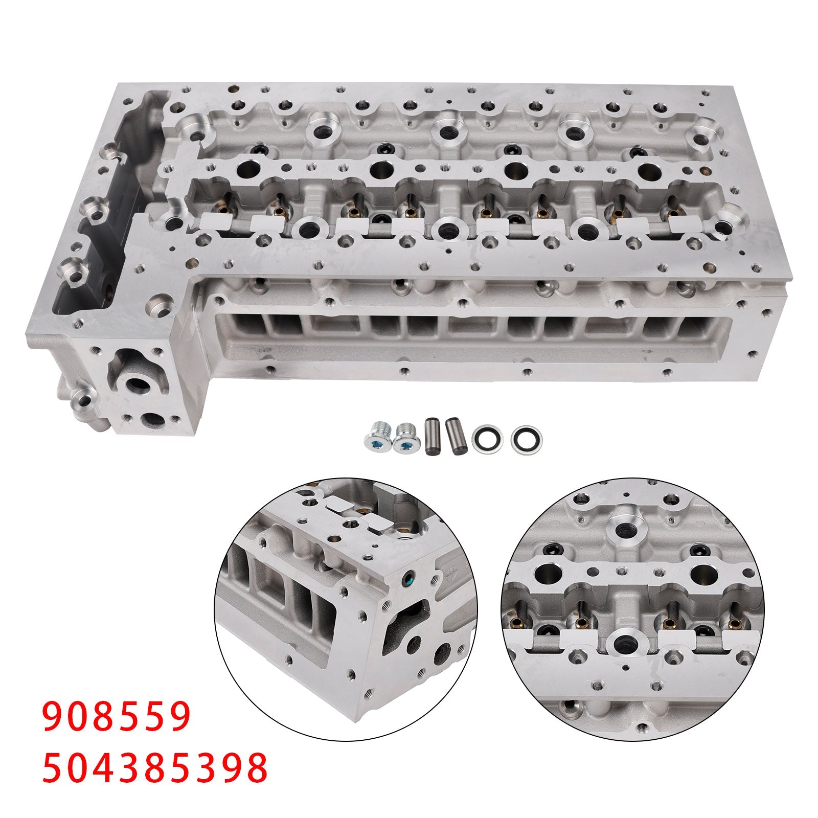 2006-on Fiat DUCATO Van (250_) 160 Multijet 3,0 D 4x4 Cylinder Head 908559 0200KC