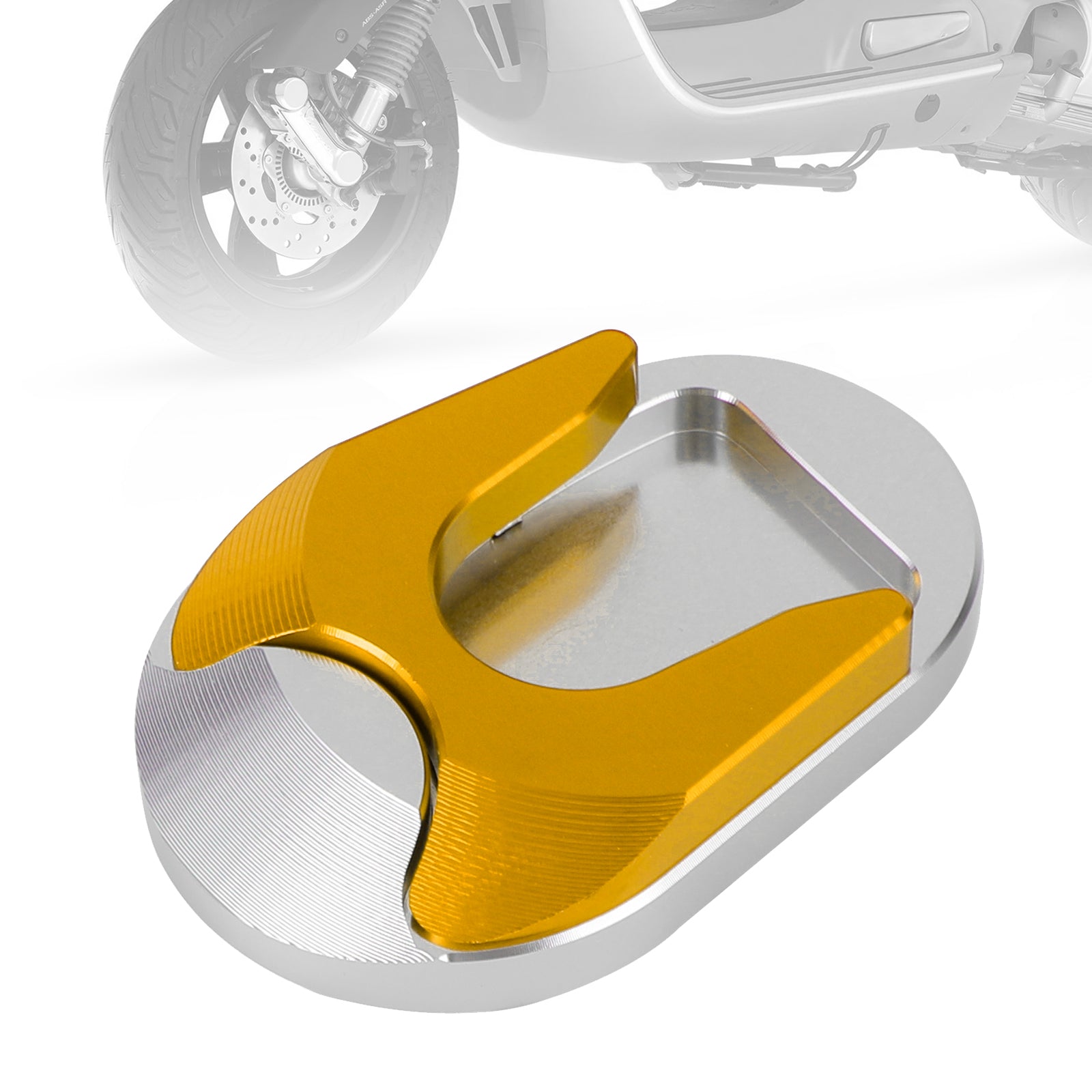 2013-2021 Vespa GTS300 Kickstand Enlarge Plate Pad Generic