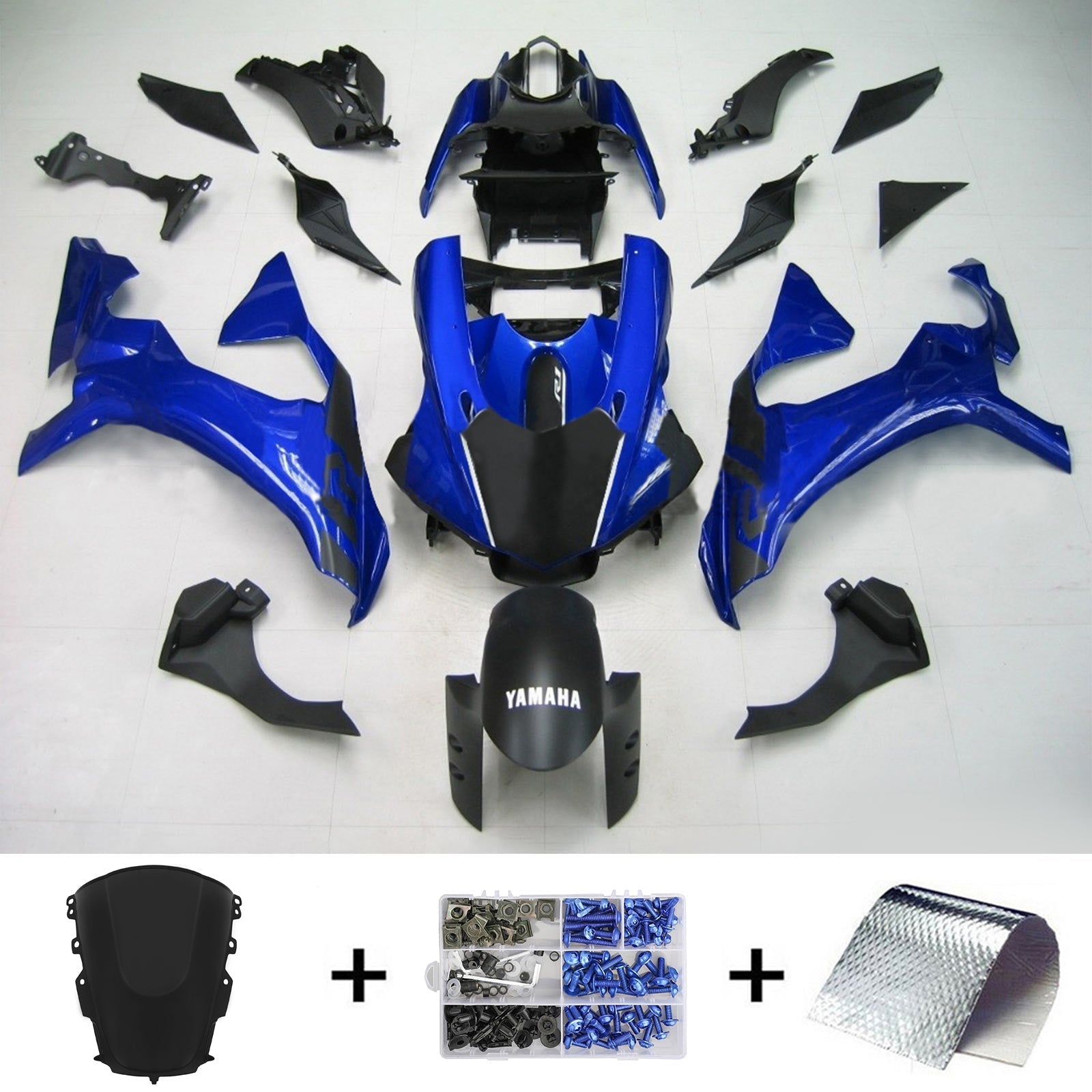 2020-2025 Yamaha YZF R1 Injection Fairing Kit Bodywork Plastic ABS #101