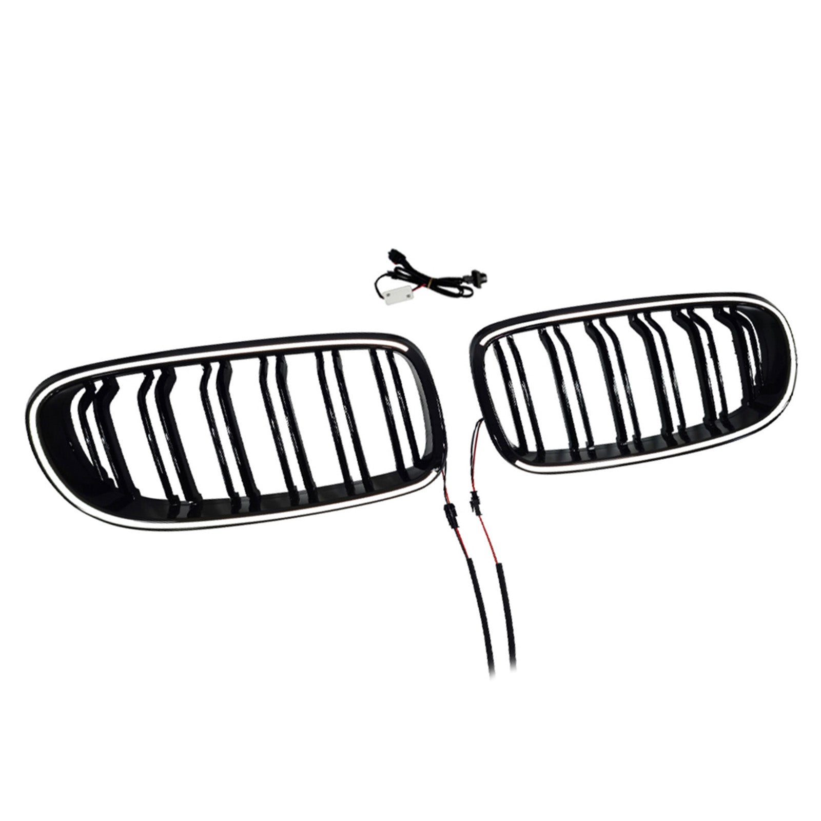 2009-2011 Fit BMW 3 Series E90/E91 LCI Double Rib Front Kidney Grill Grille