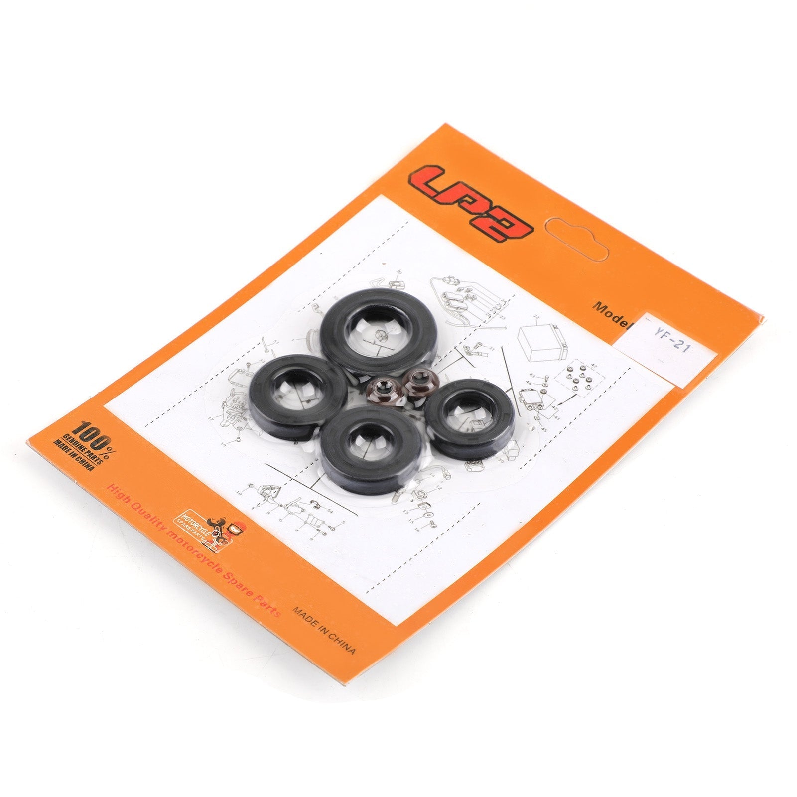 Engine Oil Seal Kit Set 91201-030-033 6pcs Seals for Honda CB125S 1973-1980
