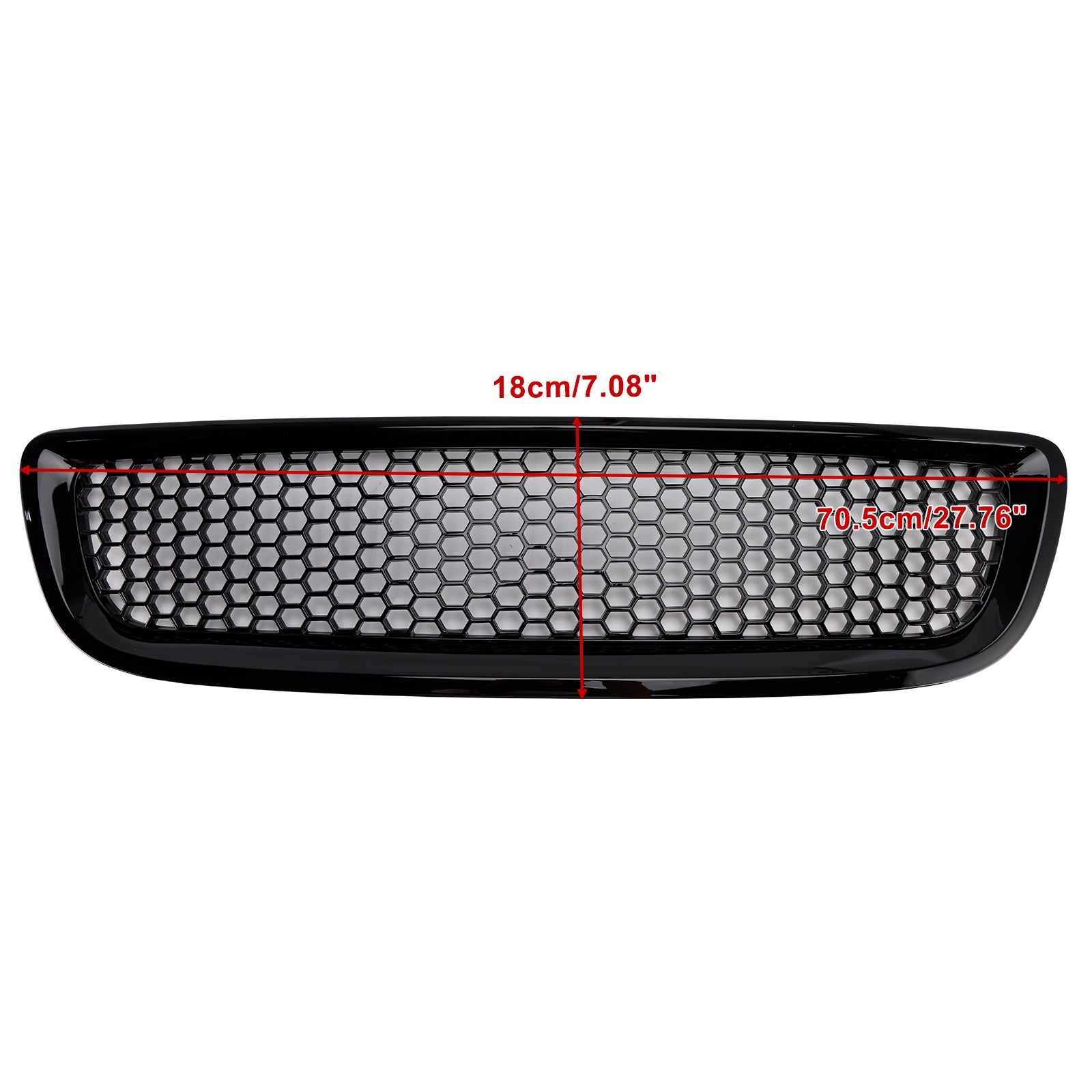 2008-2012 Volvo S40 V50 Gloss Black Front Bumper Honeycomb Grille Grill 617215170871 30744914
