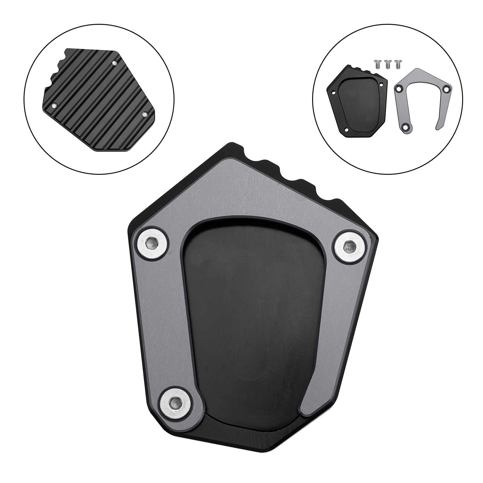 2016-2022 BMW K1600 Kickstand Enlarge Plate Pad