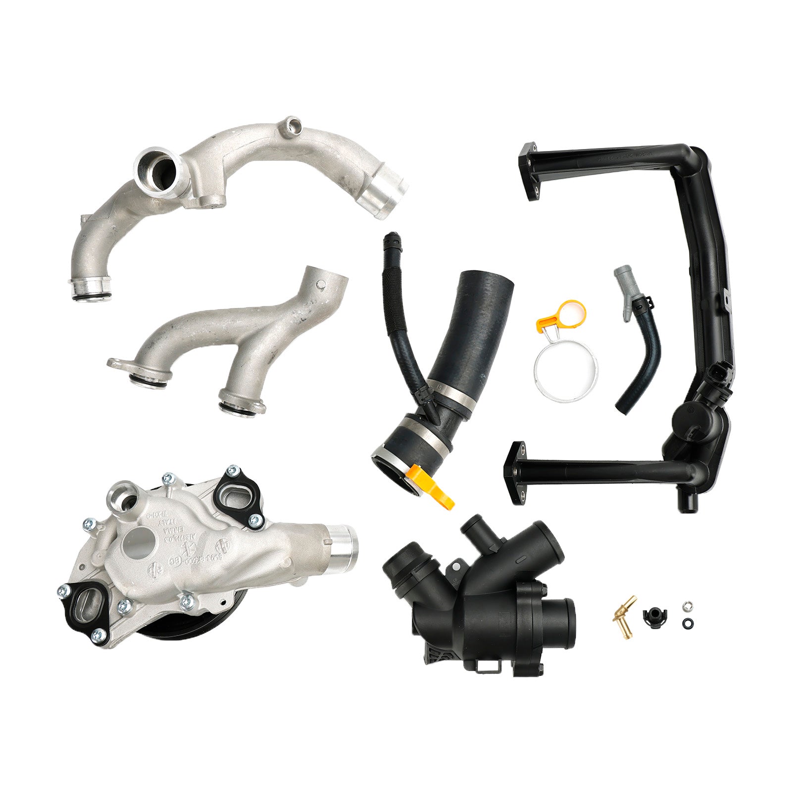 2014-2021 Jaguar F-Type 5.0L V8 Cooling System Replace Kit AJ812119 AJ813909 AJ814042