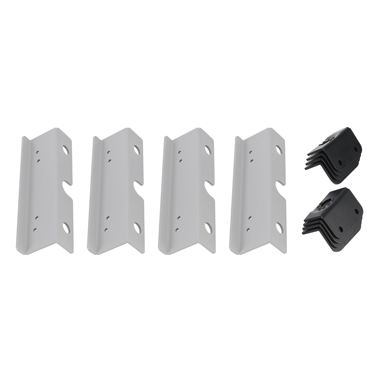 12x Seat Mounting Reinforcement Plates/Brackets For VW T5 T6 2 + 1 Rear Seats