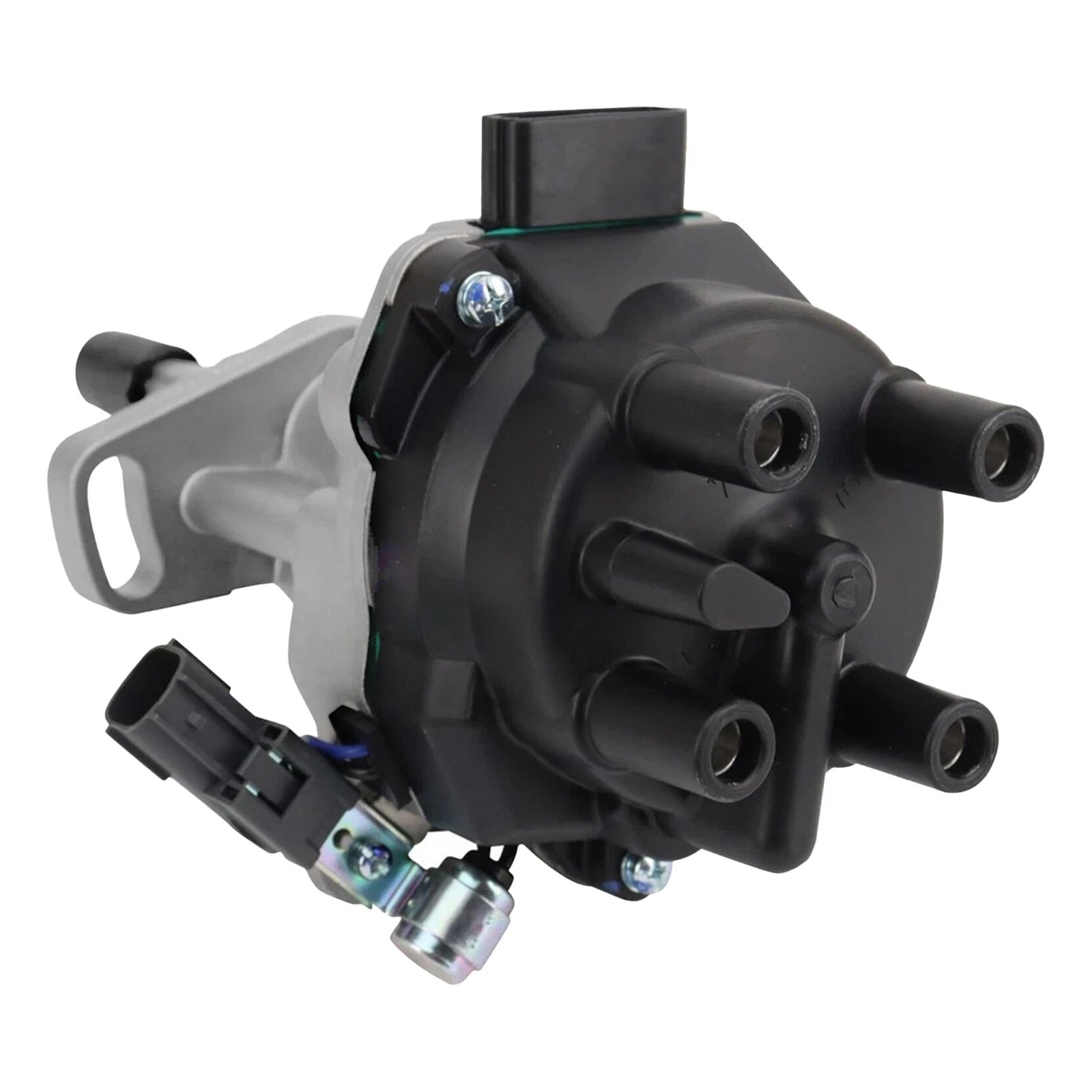 2005-2010 Nissan Pickup L4 2.4L Petrol with Cap & Rotor Ignition Distributor w/ Cap & Rotor 221003S500 8458421