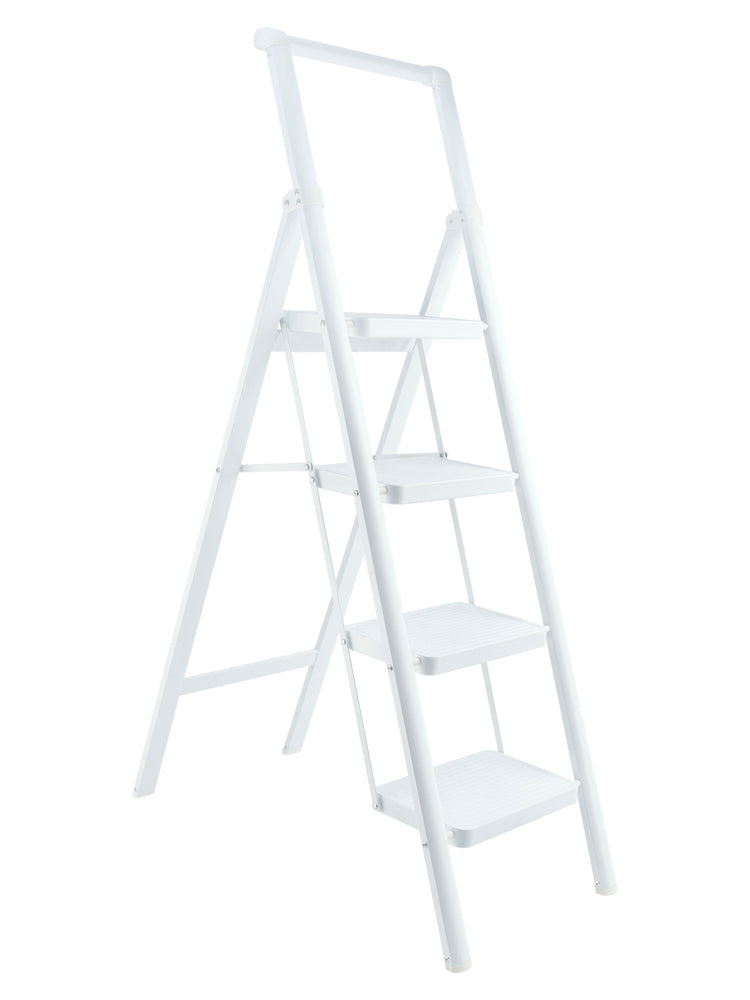 4 Step Ladder, Foldable Step Stools for Adults Anti-Slip Pedal, Lightweight