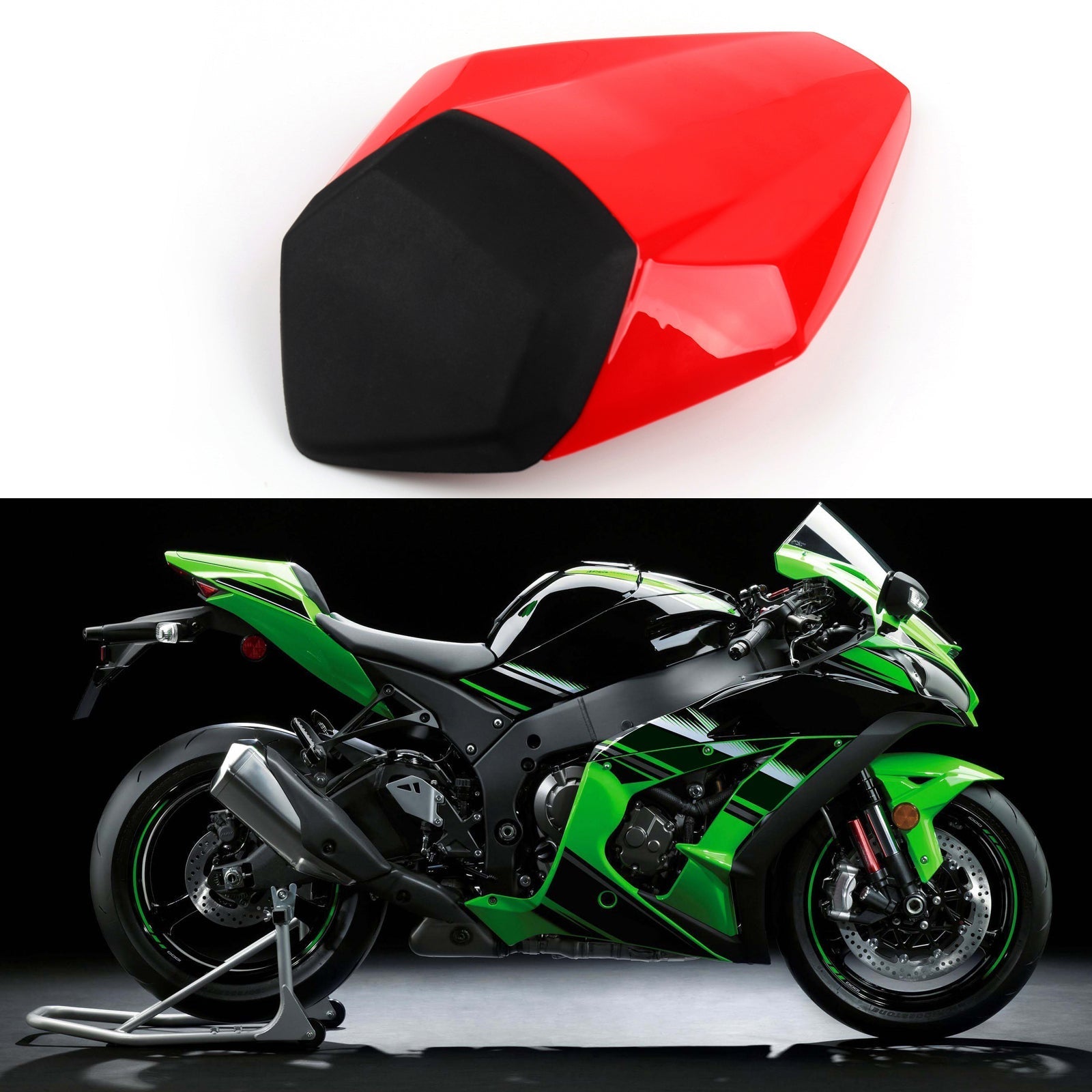 Rear Seat Cover Cowl For Kawasaki Nijia ZX10R ZX10-R 2016-2026 GBlack