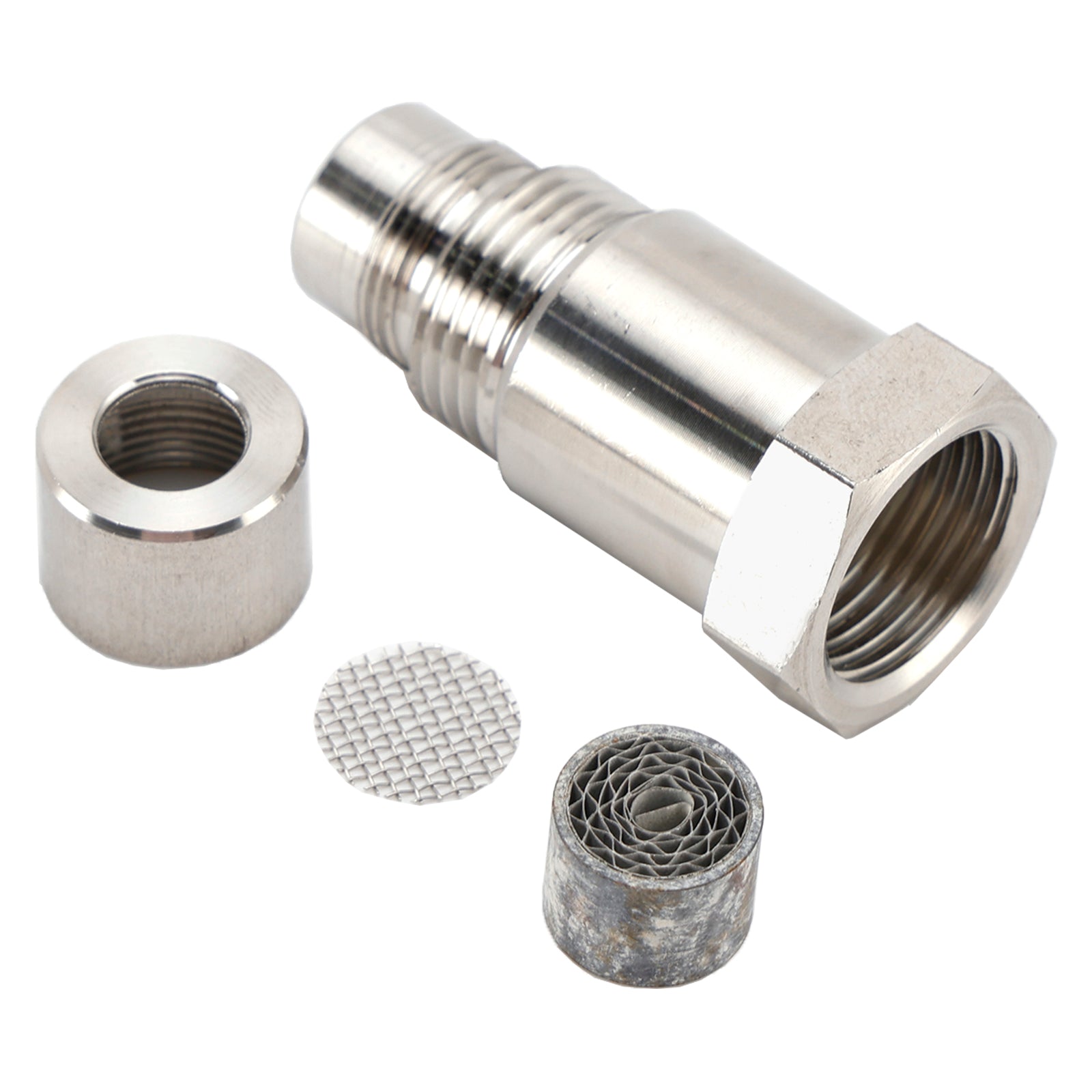 M18*1.5 O2 Sensor CEL Check Engine Light Spacer W/Catalytic Converter