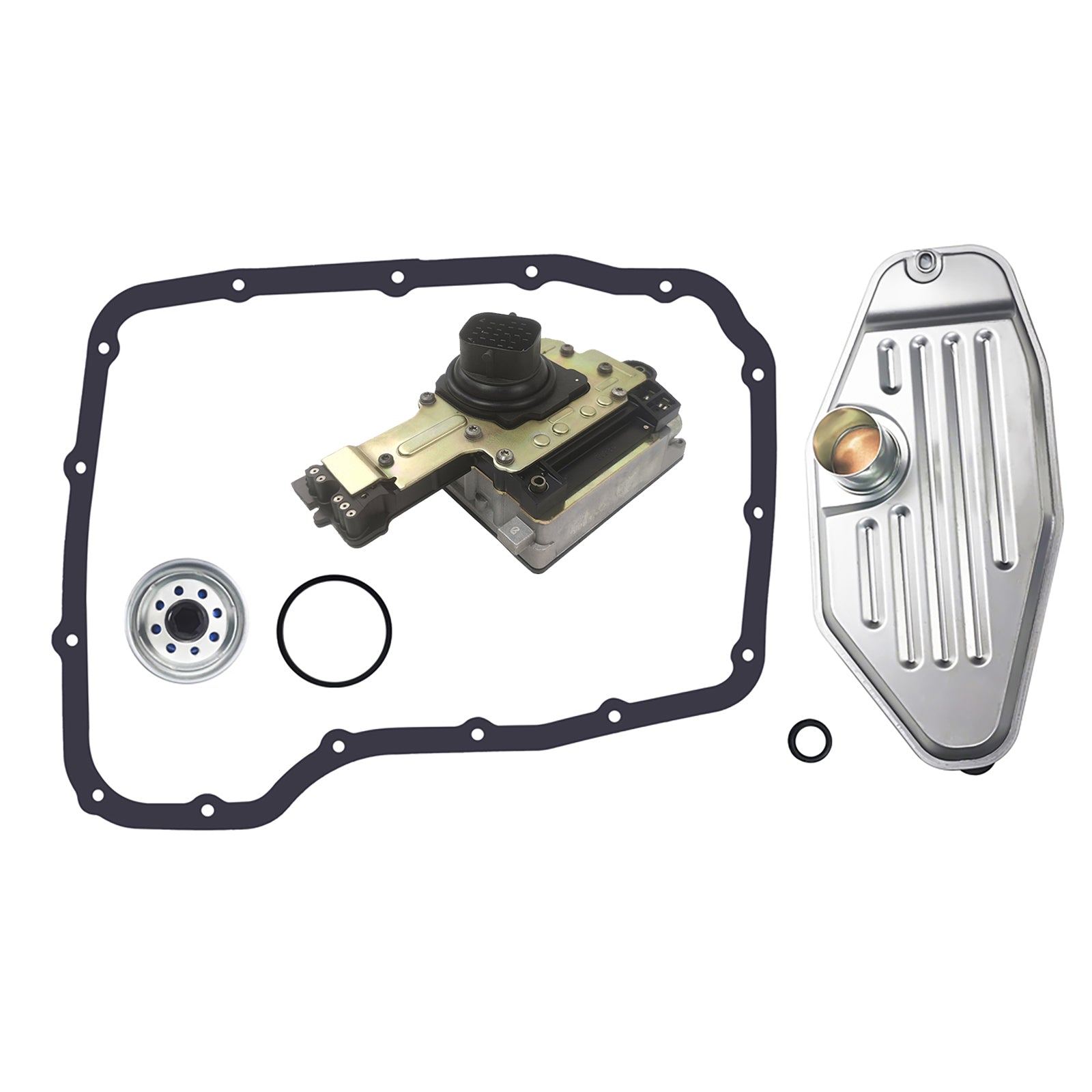2003 Dodge Dakota Base, R/T, SLT, Sport 3.9L V6 - Gas, 4.7L V8 545RFE 45RFE Transmission Shift Solenoid Block Filter Kit