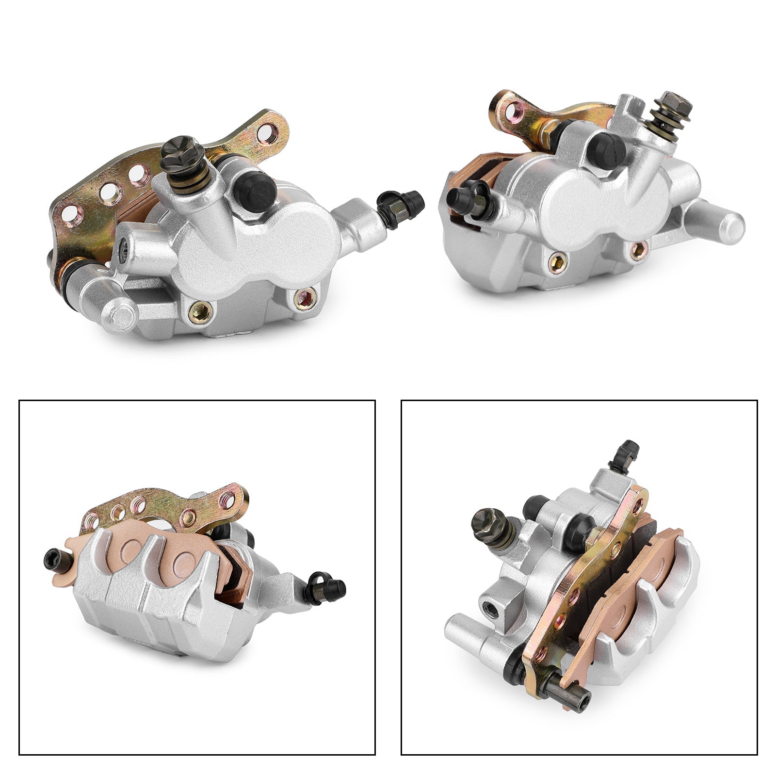 Kawasaki KLF 300 400 KVF 650 750 L&R Front Brake Caliper Set 43041-1518 Generic