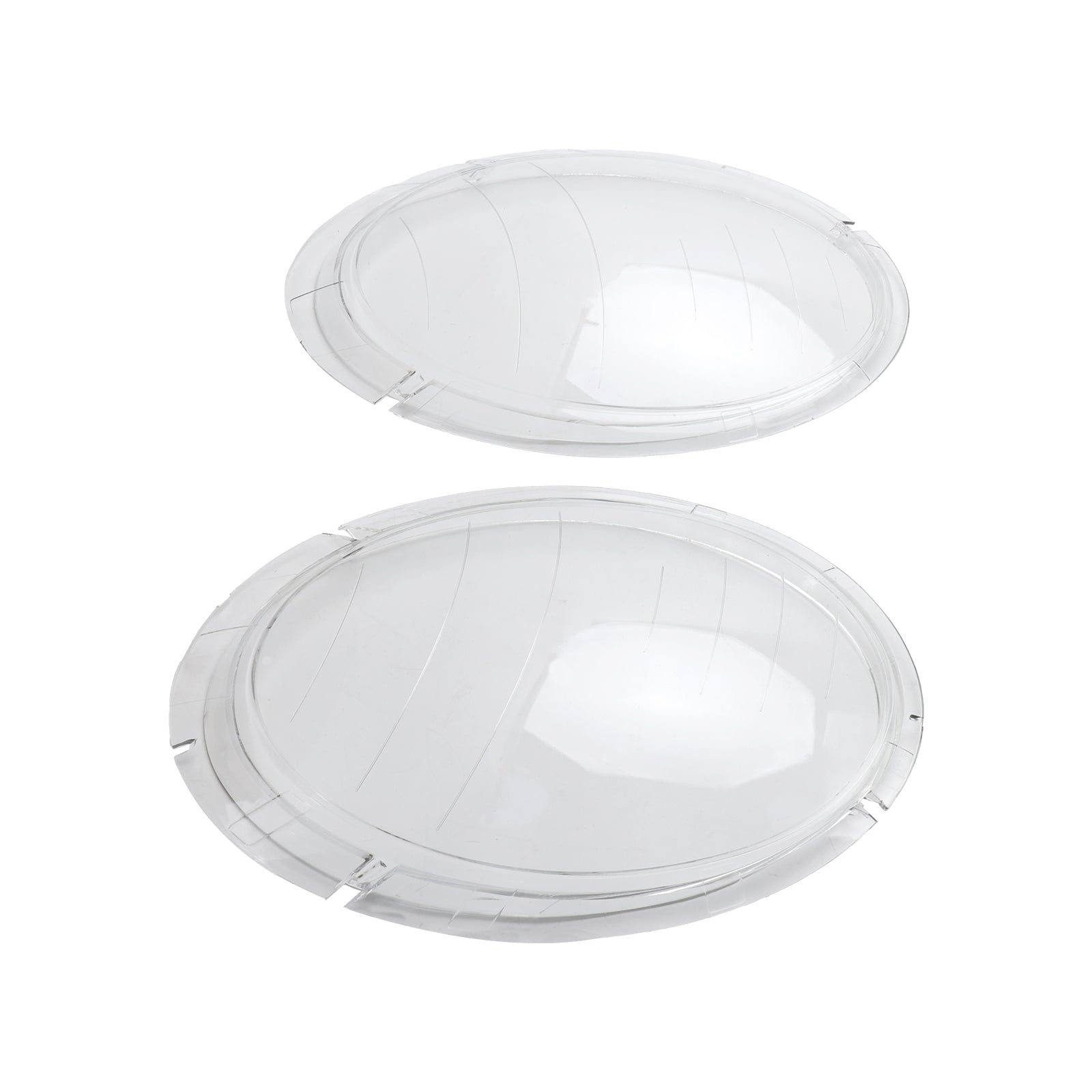 Mini Cooper R50 R53 Headlight Lens Plastic Cover Shell Left +Right 63126911701 02