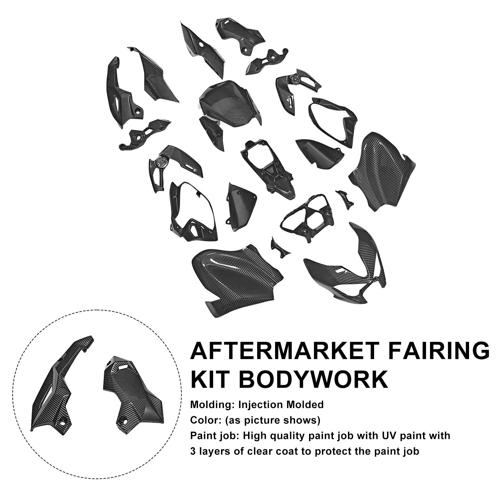 Injection Bodywork Fairing Kit for Kawasaki Z900 2025-2026
