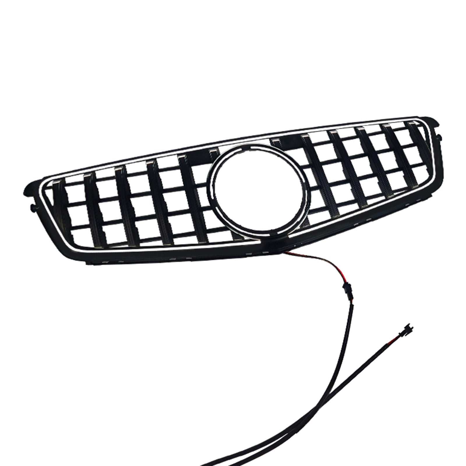 2008-2014 Fit Benz C-Class W204 C300 C350 GT-Style Front Bumper Grill Grille