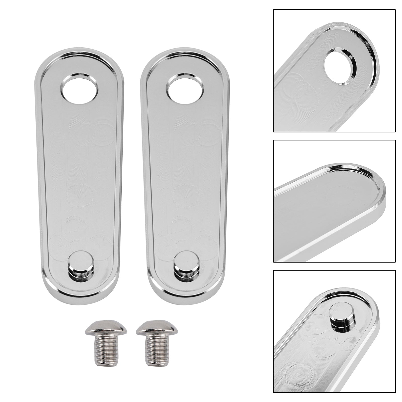 1993-2023 Electra Glides Road Glides Rear Floorboard Foot Peg Frame Plates