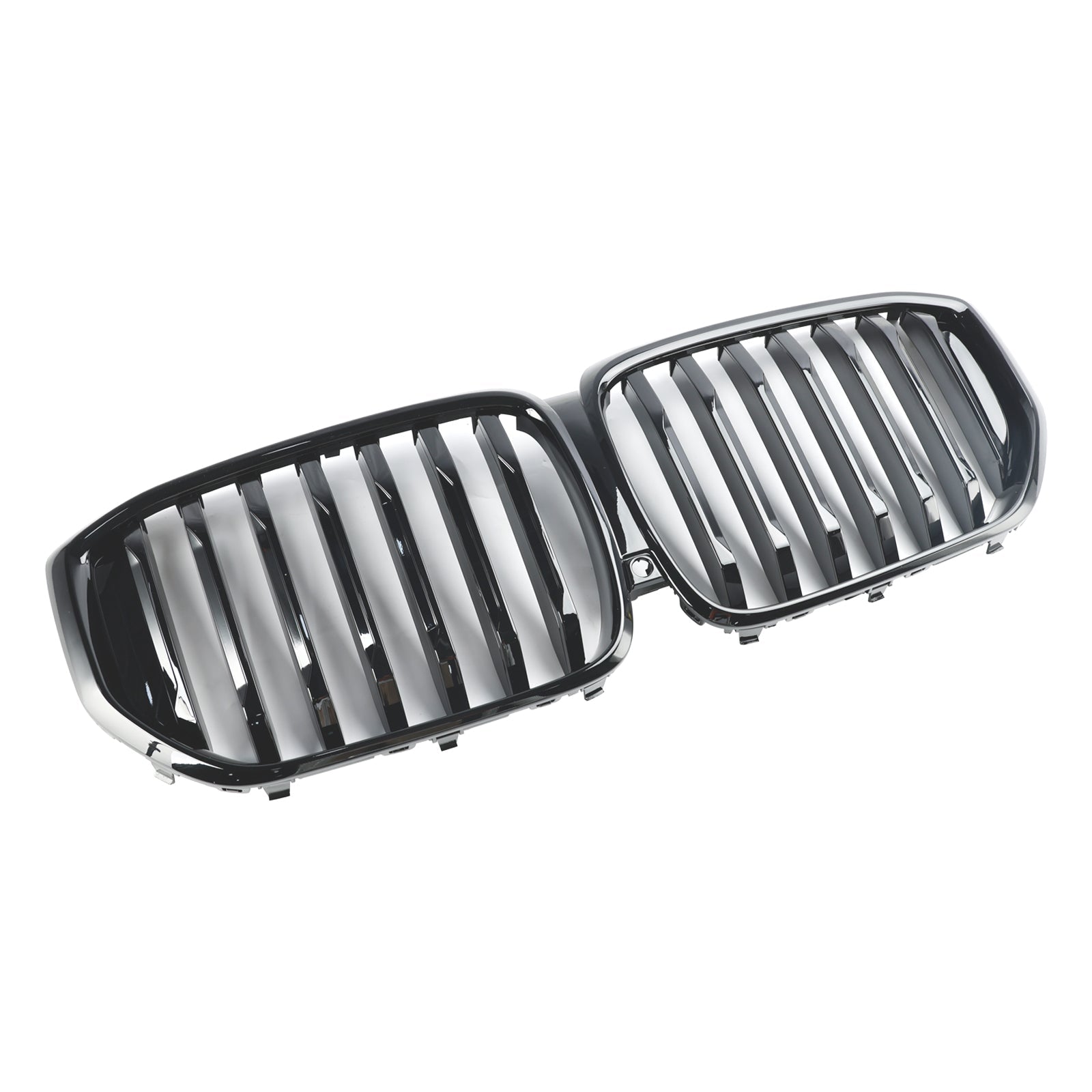 BMW G05 LCI X5 2024+ Single Line Gloss Black Front Bumper Grille Grill