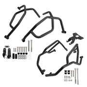 2021-2025 Yamaha Tracer 7 Upper Lower Kit Engine Guard Frame Crash Bar Black