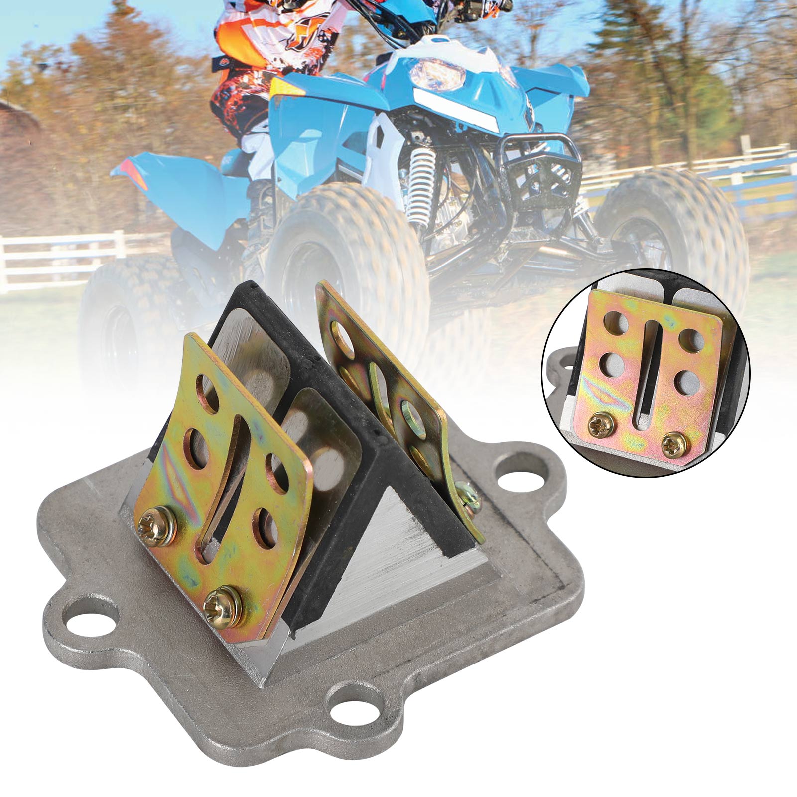 Reed Valve System For Polaris50 90 ATV Predator Sportsman50 90 01-06 0450063
