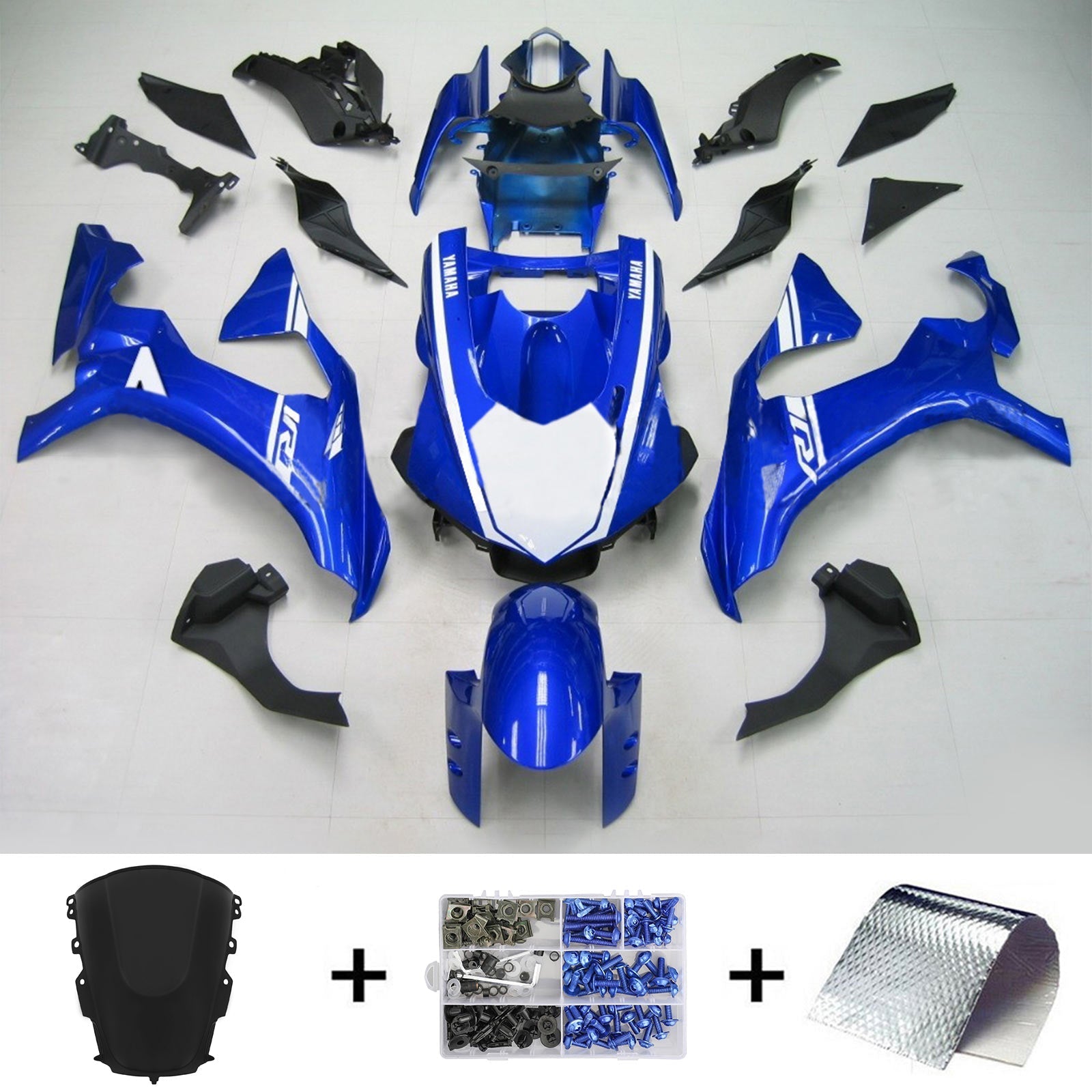 2020-2025 Yamaha YZF R1 Injection Fairing Kit Bodywork Plastic ABS #101
