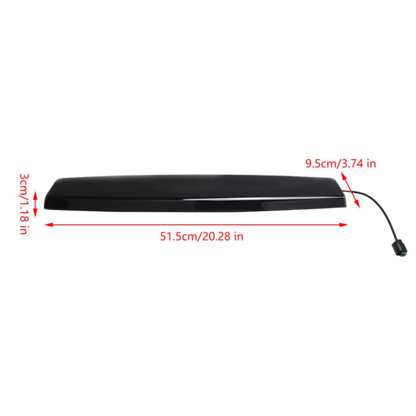 2006-2009 Range Rover Sport L320 Black Lens High Mount Brake Light XFG000071