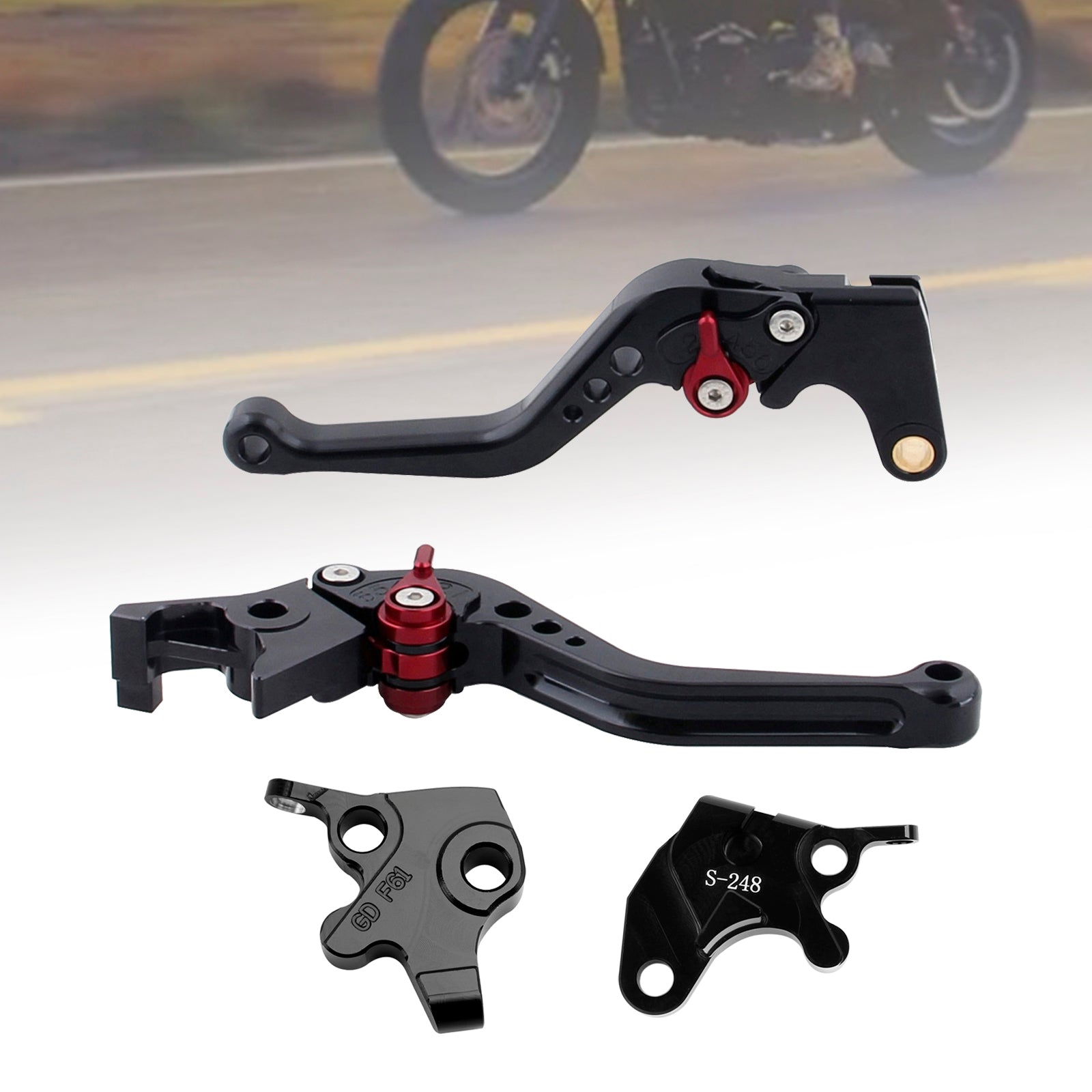 2008-2011 YAMAHA YZF R125 NEW Short Clutch Brake Lever