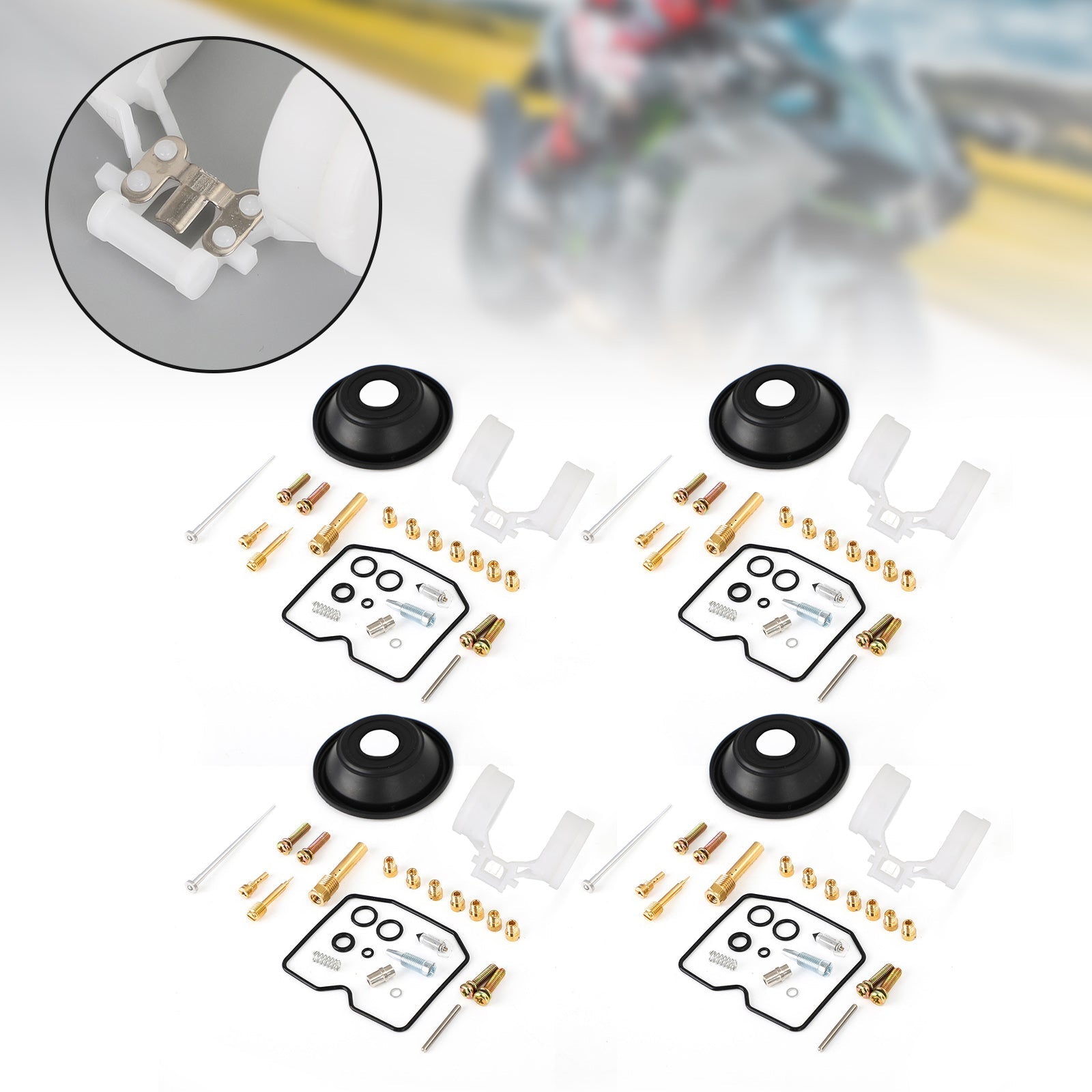 Carburetor Carb Rebuild Kit fit for Kawasaki Zephyr ZR750-H / ZR-7 / ZR-7S Generic