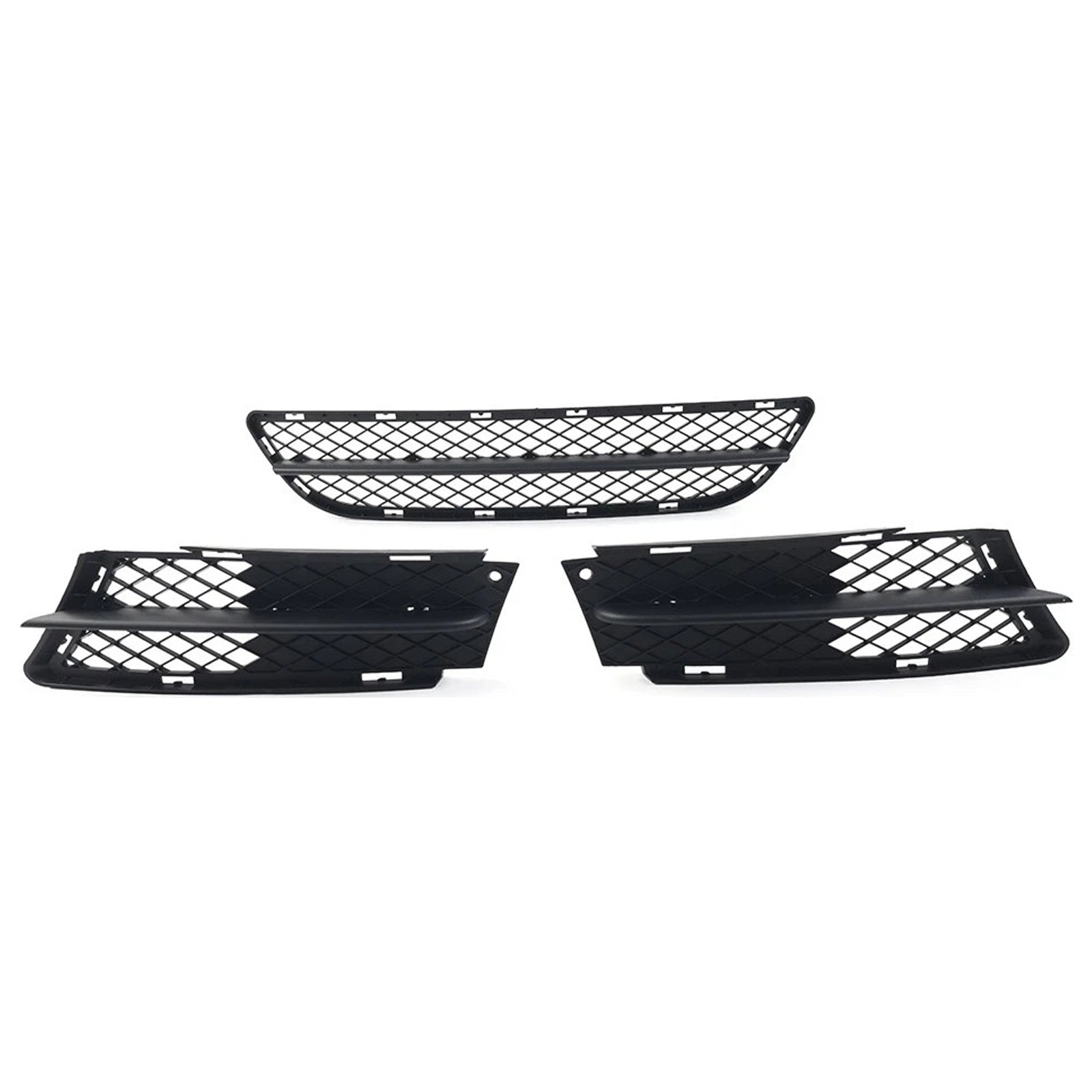 Front Bumper Lower Grille Set For BMW 3 Series E90 E91 2006-2008 51117134074