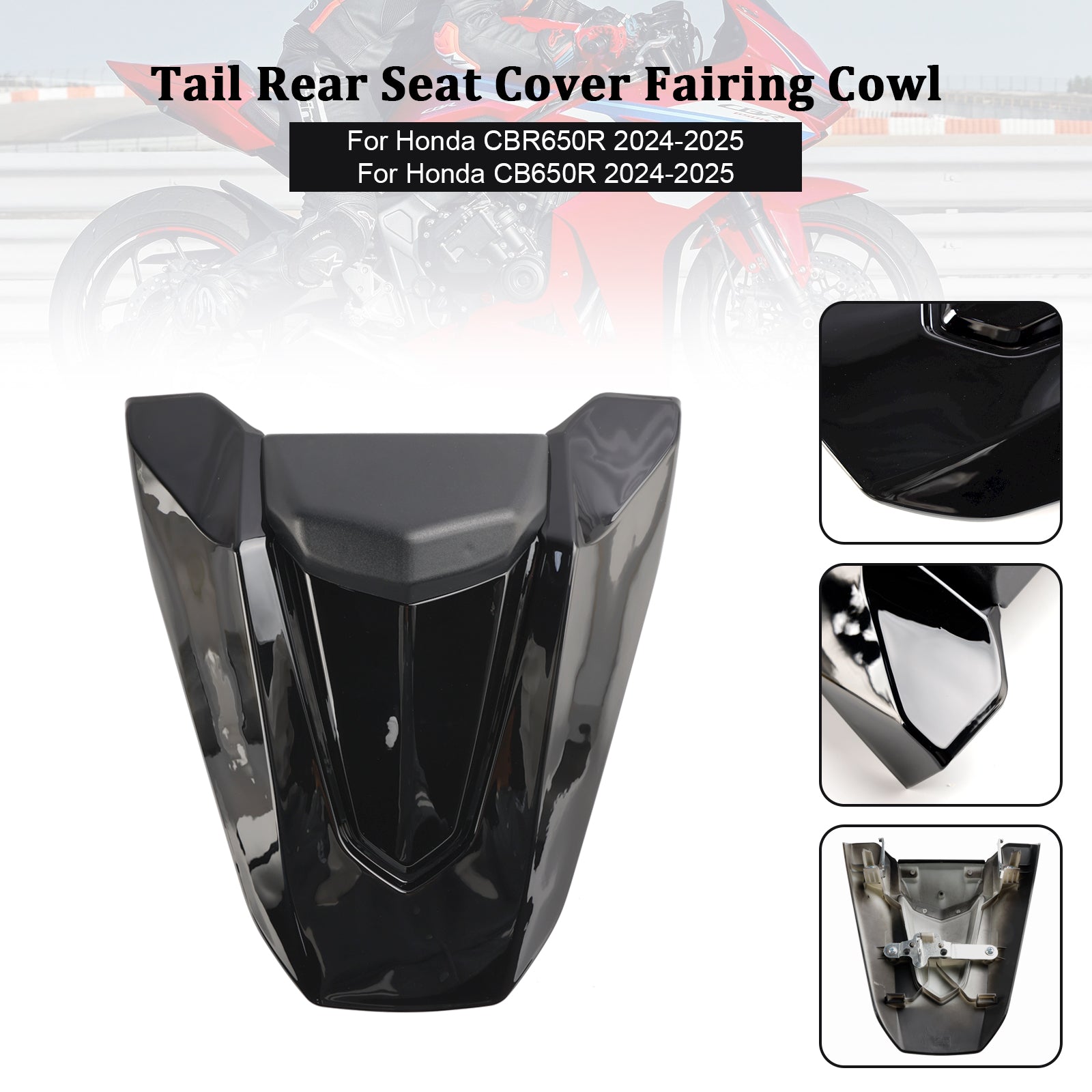 2024-2026 Honda CBR650R CB650R Rear Tail Seat Fairing Cover