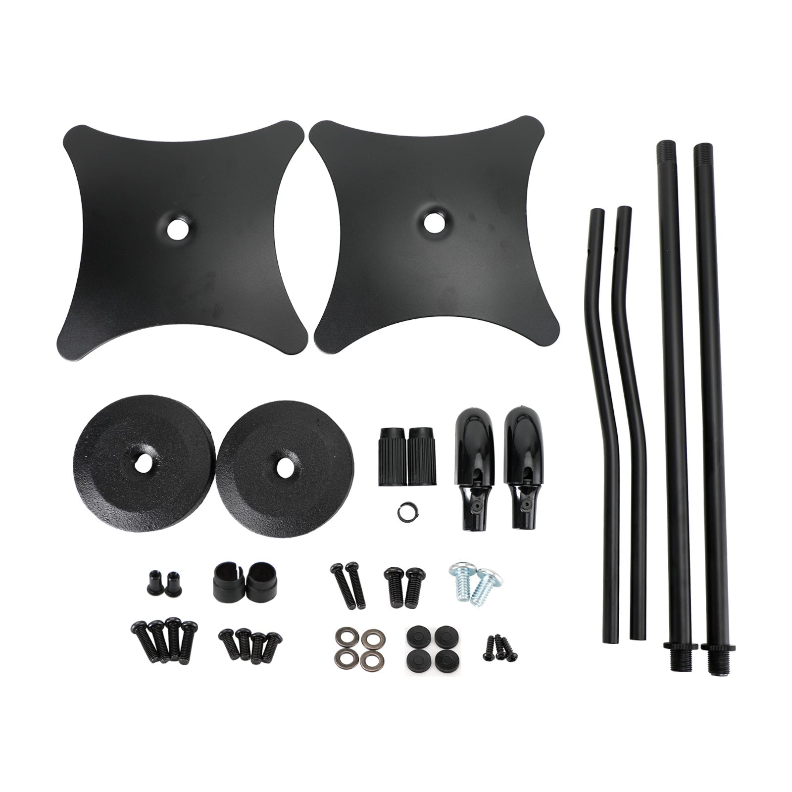 Universal Surround Sound Adjustable Height Speaker Stands Set Of 2 Speaker