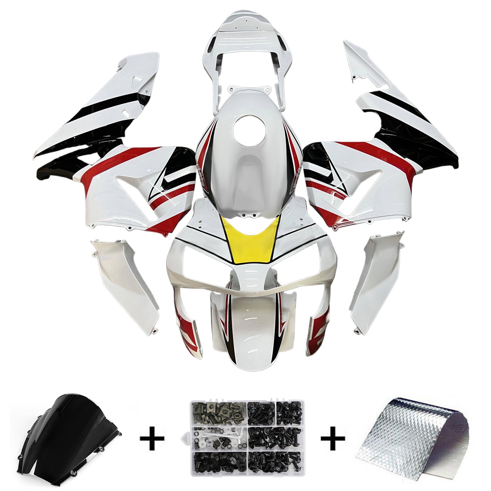 Injection Fairing Kit Bodywork Plastic ABS For Honda CBR600RR 2003-2004 F5