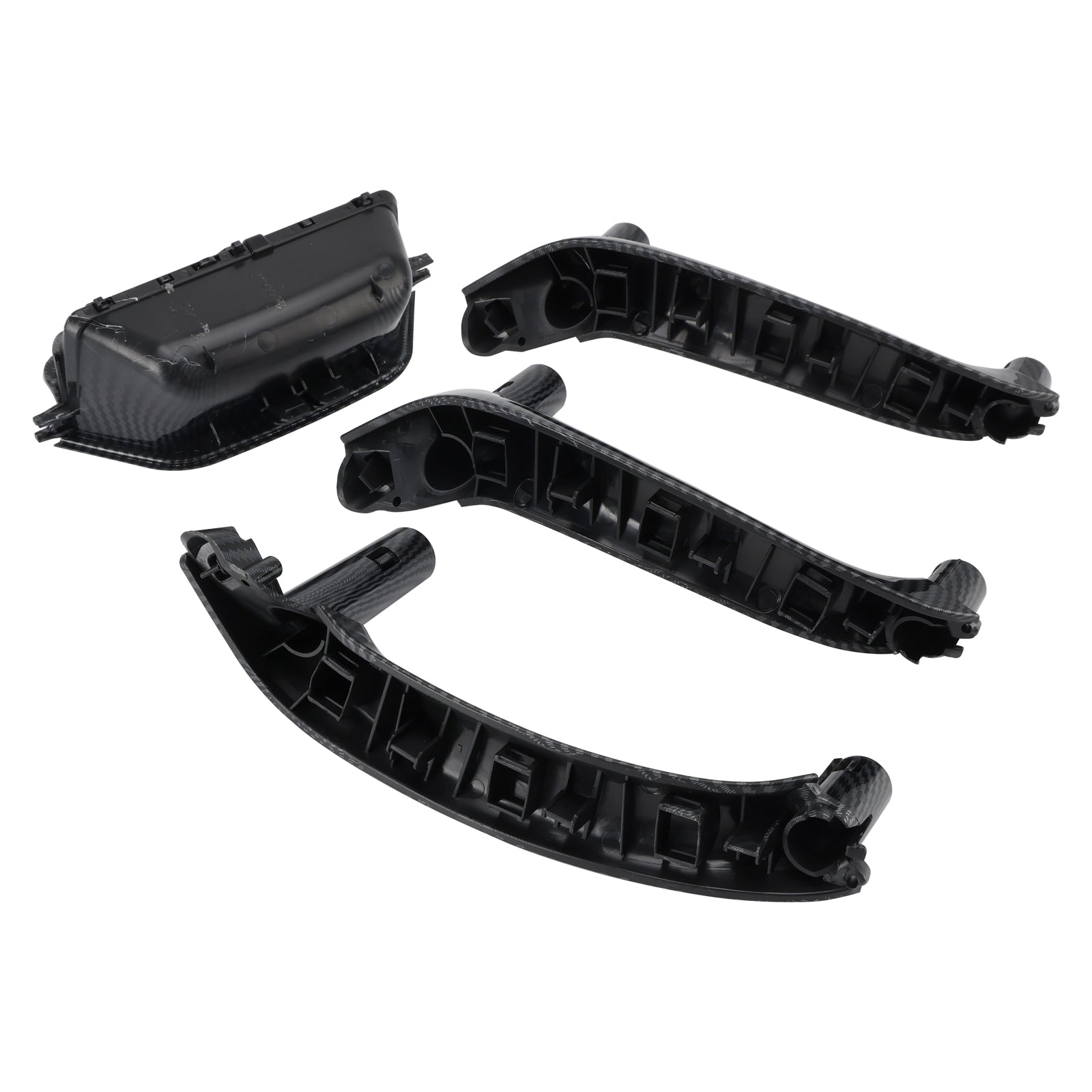 Carbon Fiber Interior Door Handle Kit 51417250307 for BMW X3 (F25) X4 (F26)