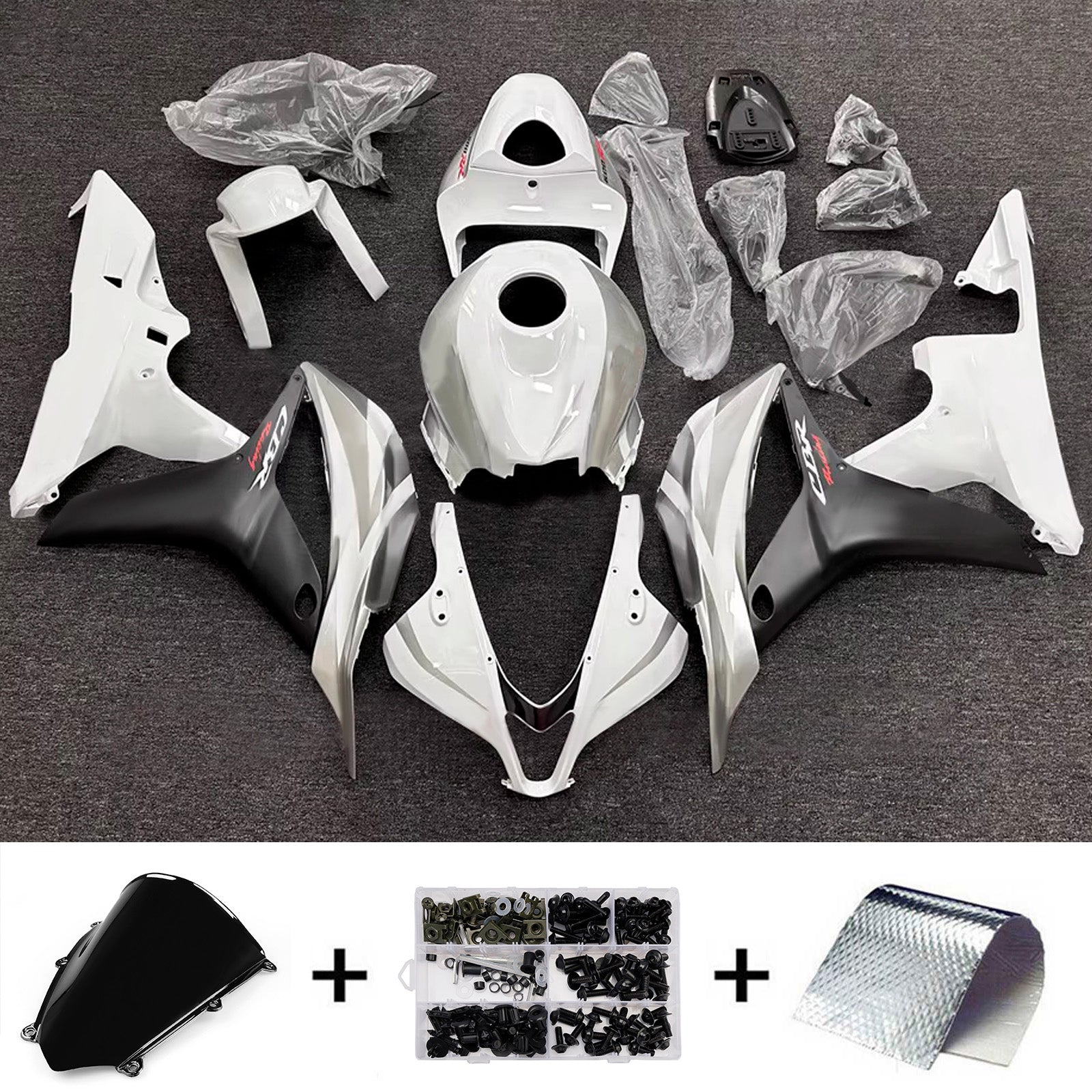 Injection Fairing Kit Bodywork Plastic ABS For Honda CBR600RR 2007-2008 F5