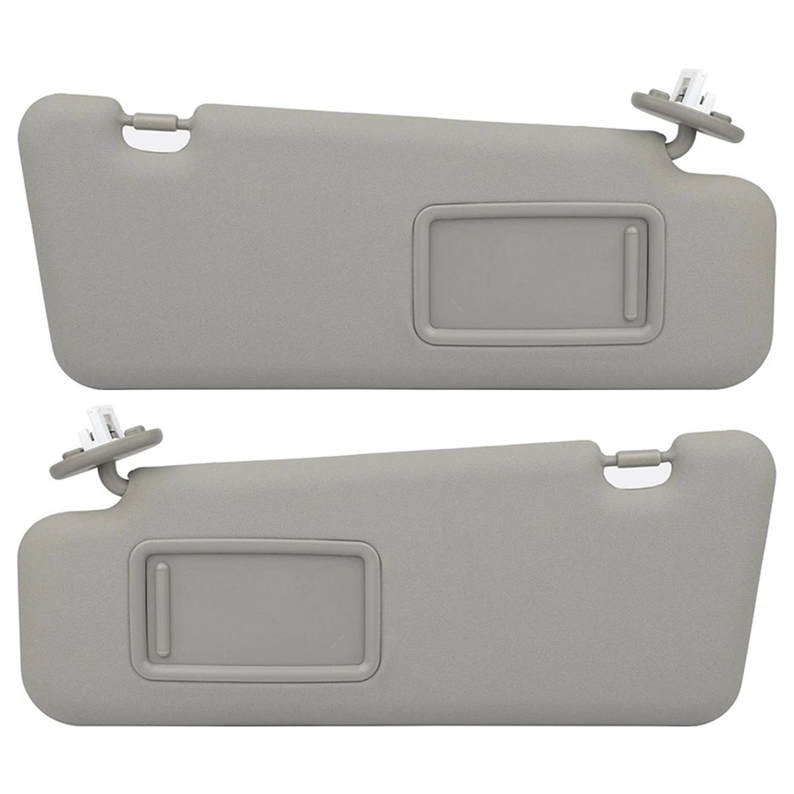 2008-2013 For Toyota Highlander Pair Gray Sun Visor 74321-48490-E0/74320-48500-E0