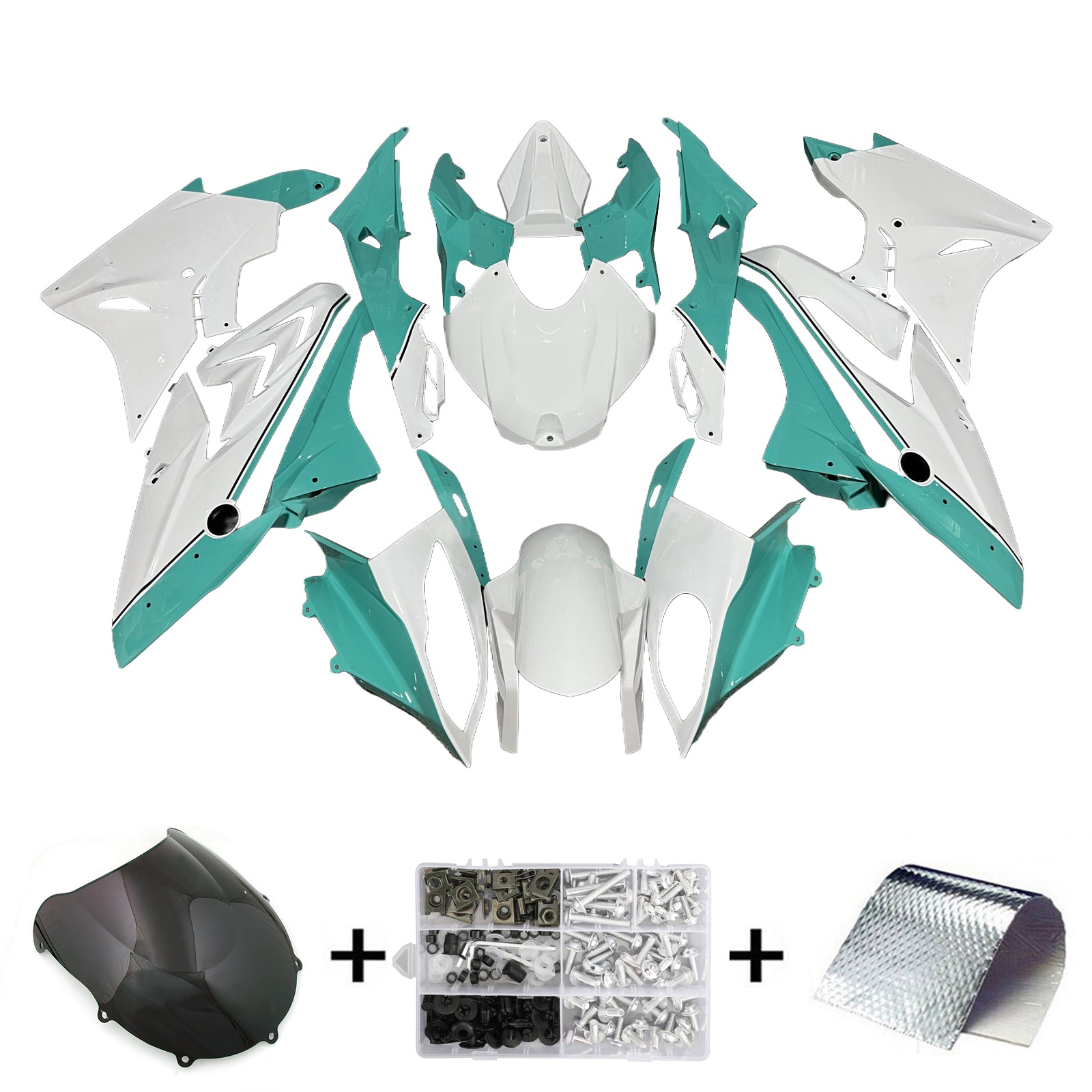 2017-2018 BMW S1000RR Injection Fairing Kit Bodywork Plastic ABS