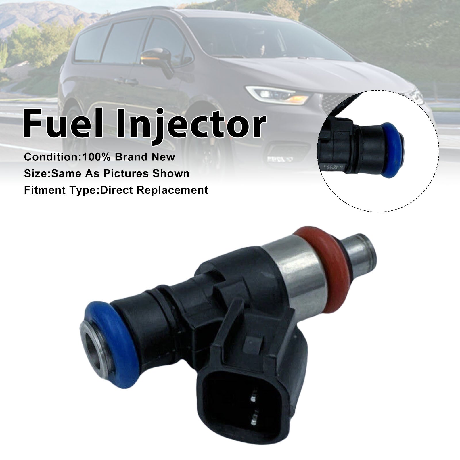 1Pcs Fuel Injector For Ram 1500 For Chrysler Voyager 2020-2021 0280158662