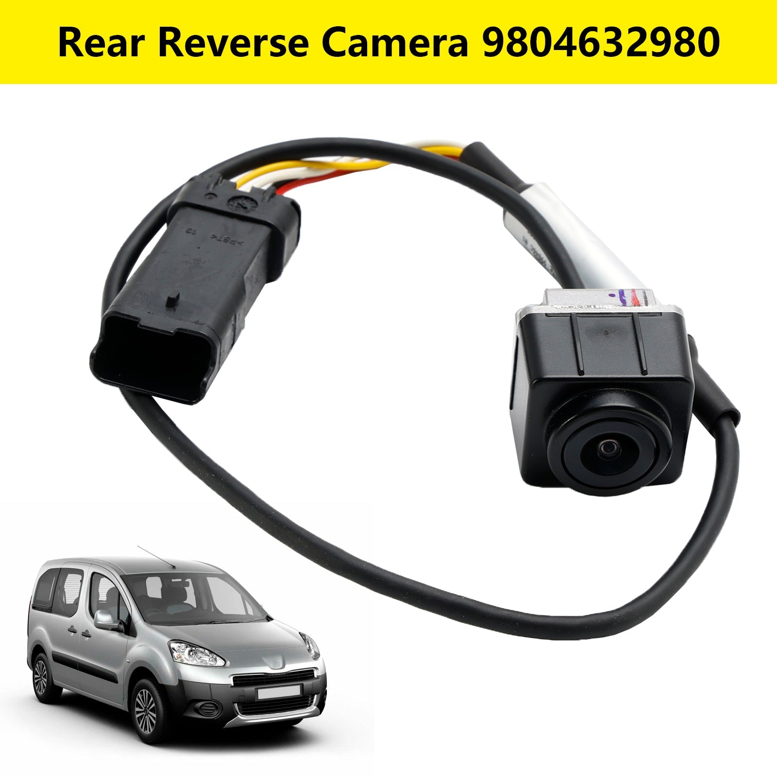 2009-2016 Peugeot 5008 Mk1 Rear Reverse Camera 9804632980