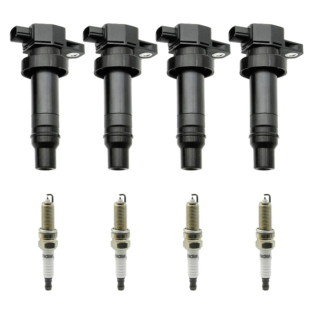 2014-2017 Kia Forte Koup 1.6L L4 Ignition Coil +Spark Plug UF636 4Pcs