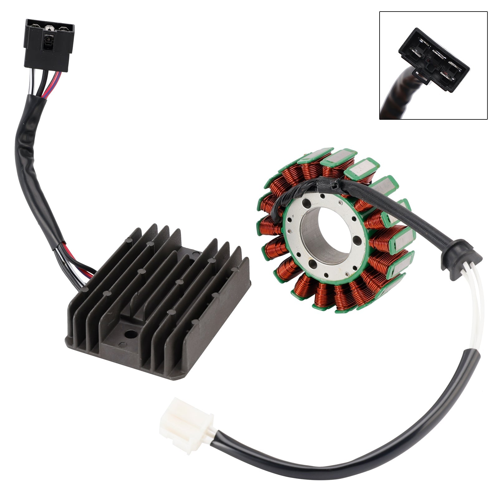2001-2002 Suzuki GSXR1000 GSX-R1000 Stator & Regulator Kit 31401-40F00 32800-33E10